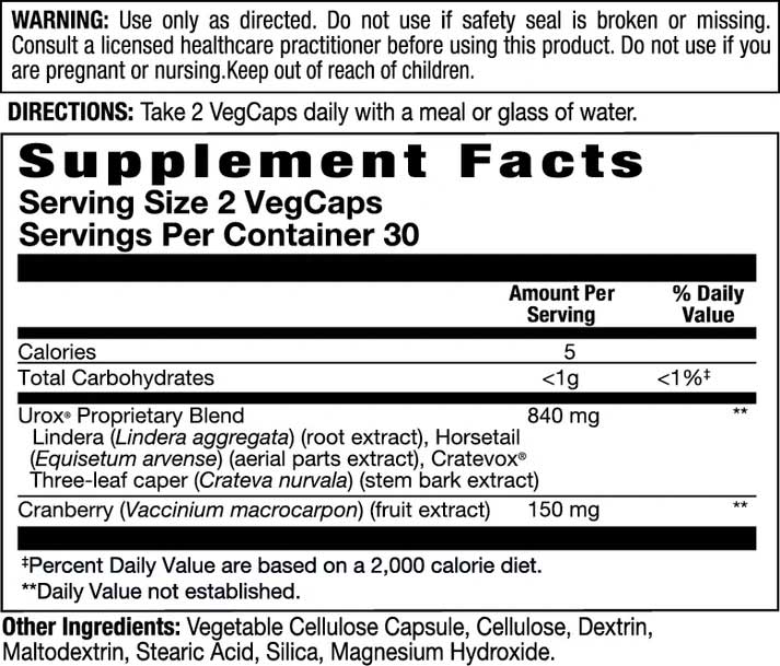Nutra BioGenesis Total Contenience Ingredients