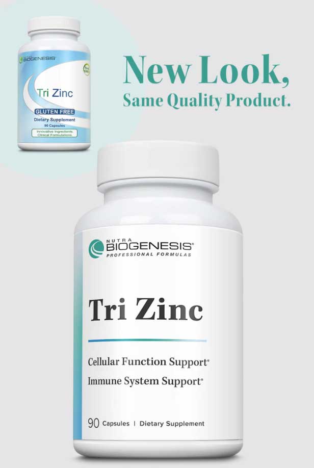 Nutra BioGenesis Tri Zinc New Look