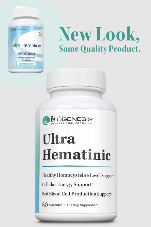 Nutra BioGenesis Ultra Hematinic New Look