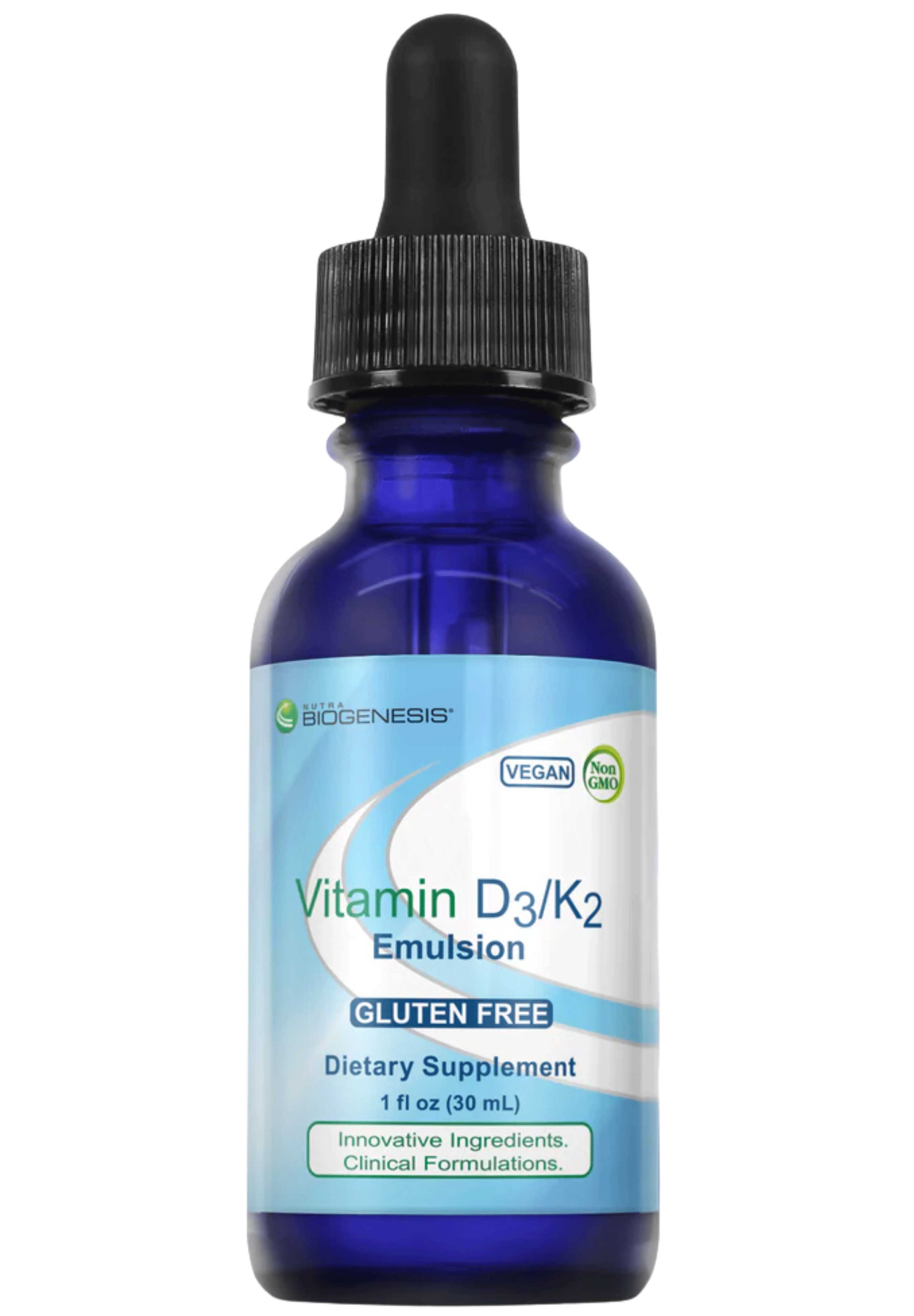 Nutra BioGenesis Vitamin D3/K2 Emulsion
