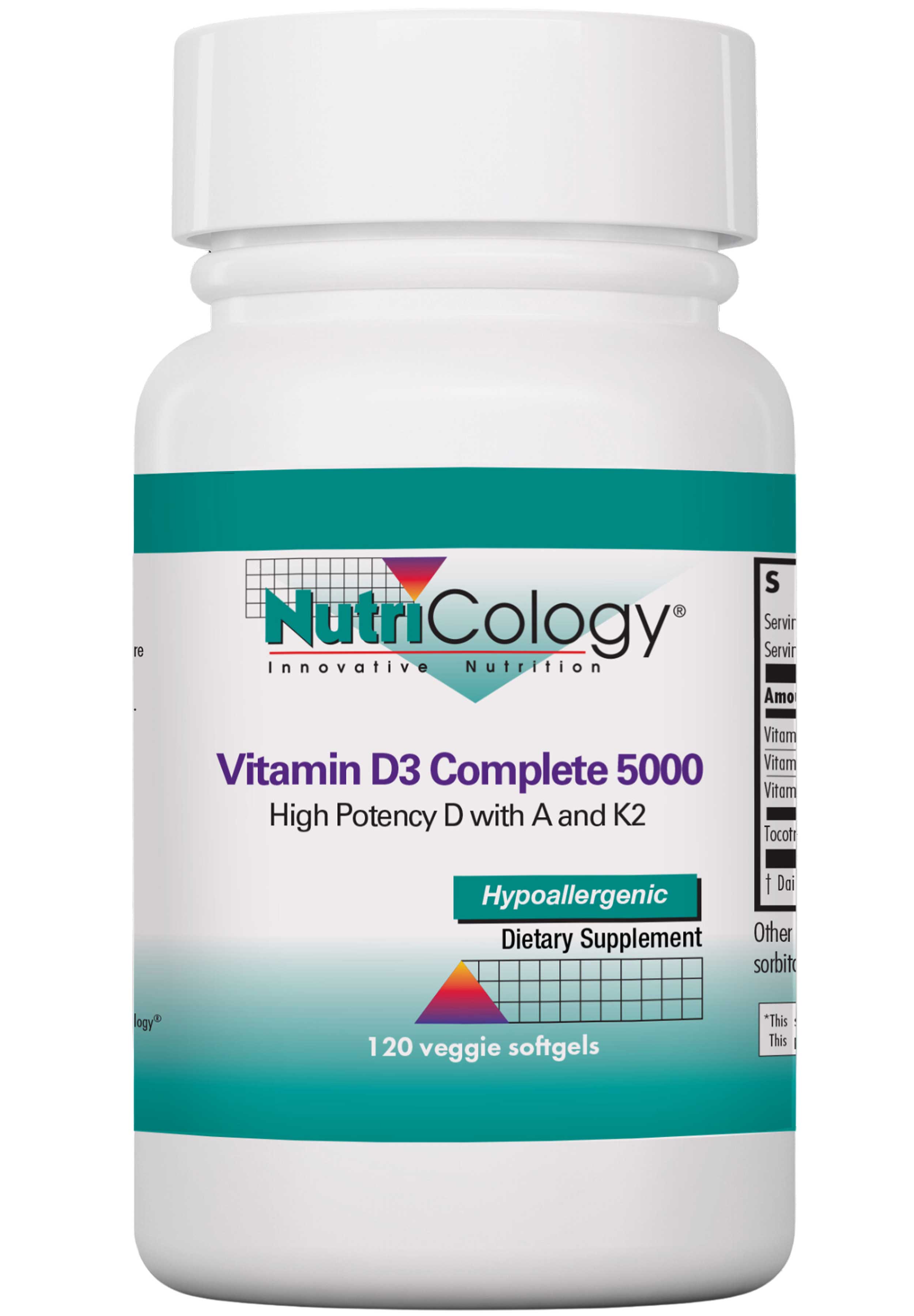 Nutricology Vitamin D3 Complete 5000