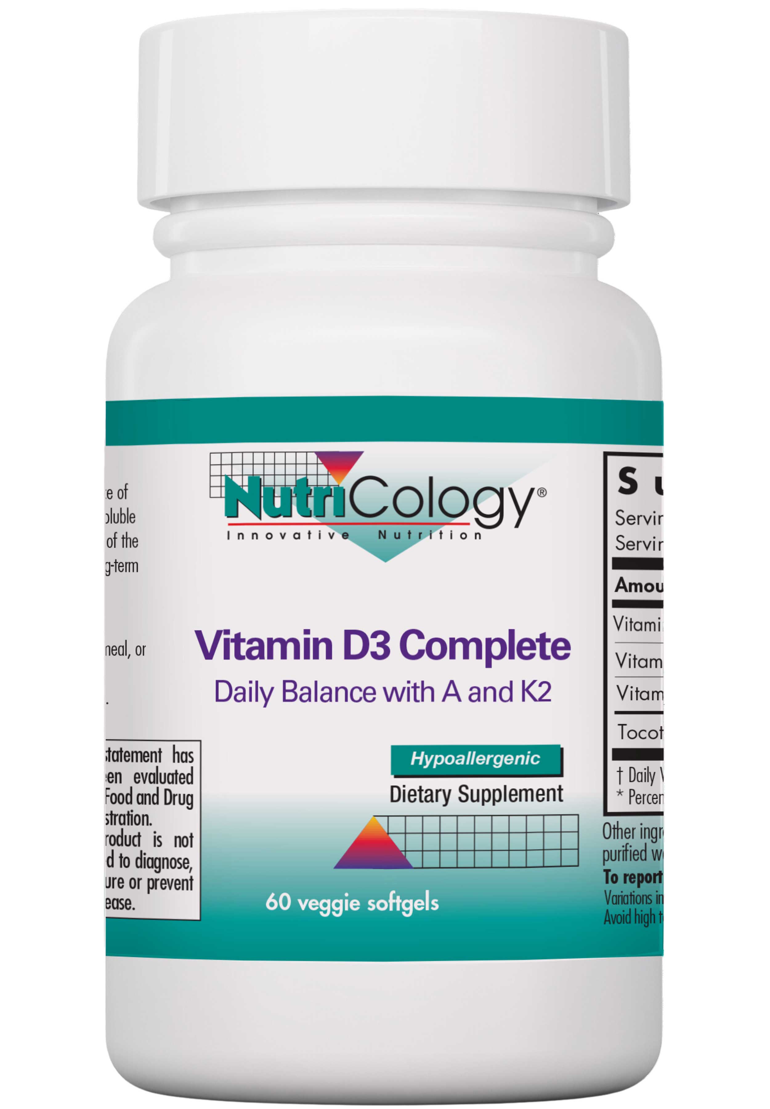 Nutricology Vitamin D3 Complete