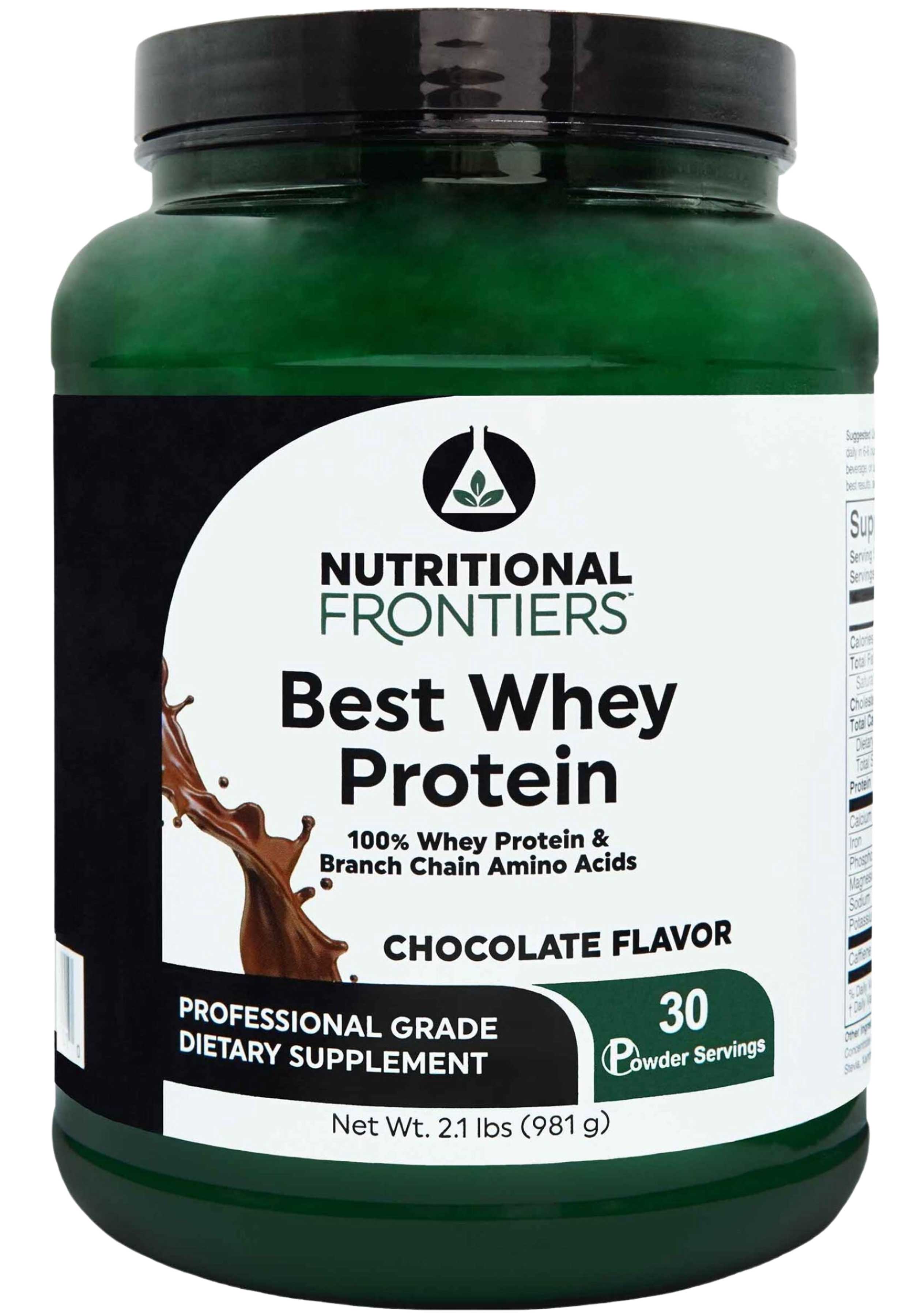 Nutritional Frontiers Best Whey Protein Chocolate