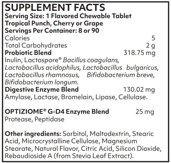 Nutritional Frontiers Probzyme Grape Ingredients