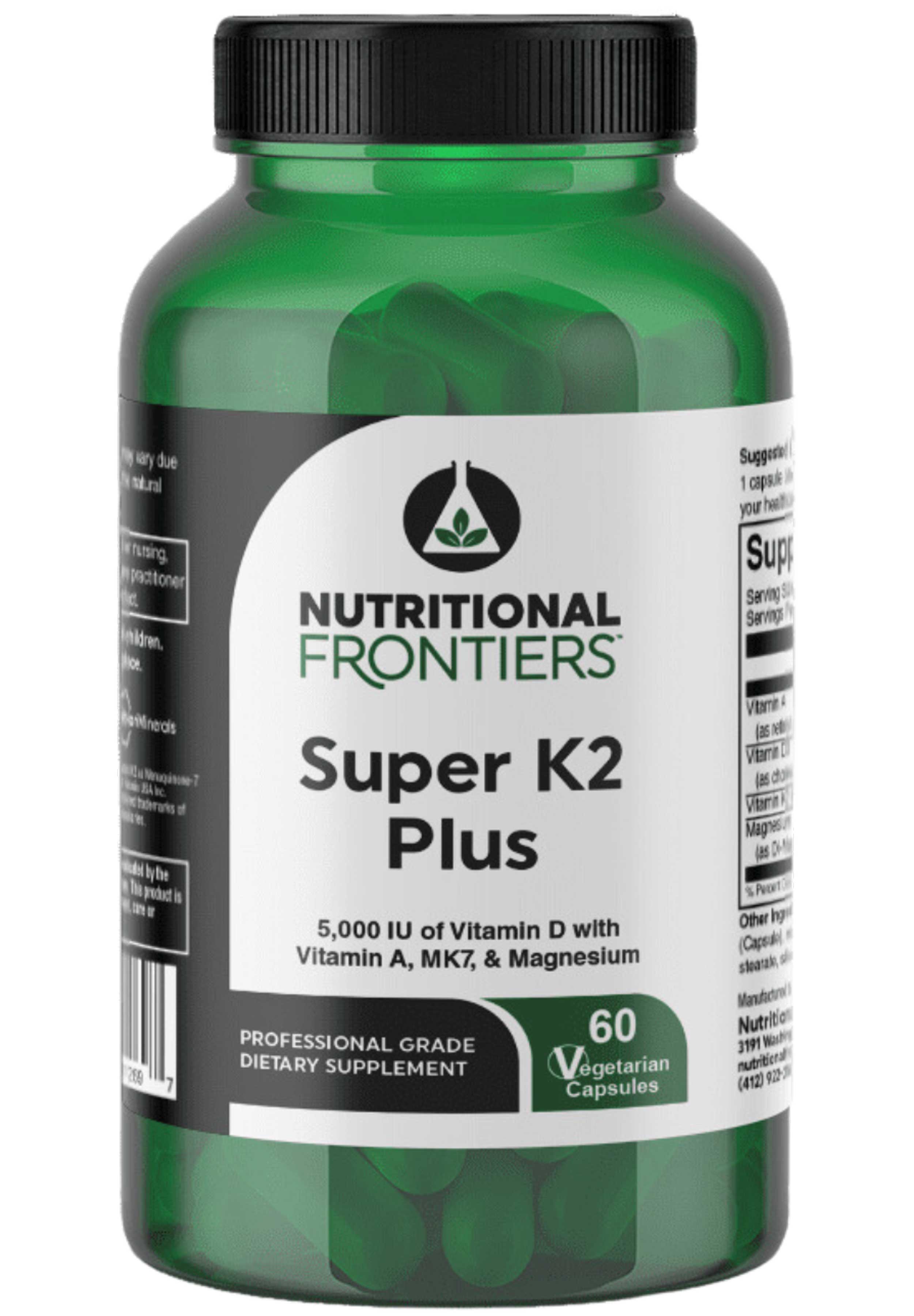 Nutritional Frontiers Super K2 Plus (Formerly K2+)