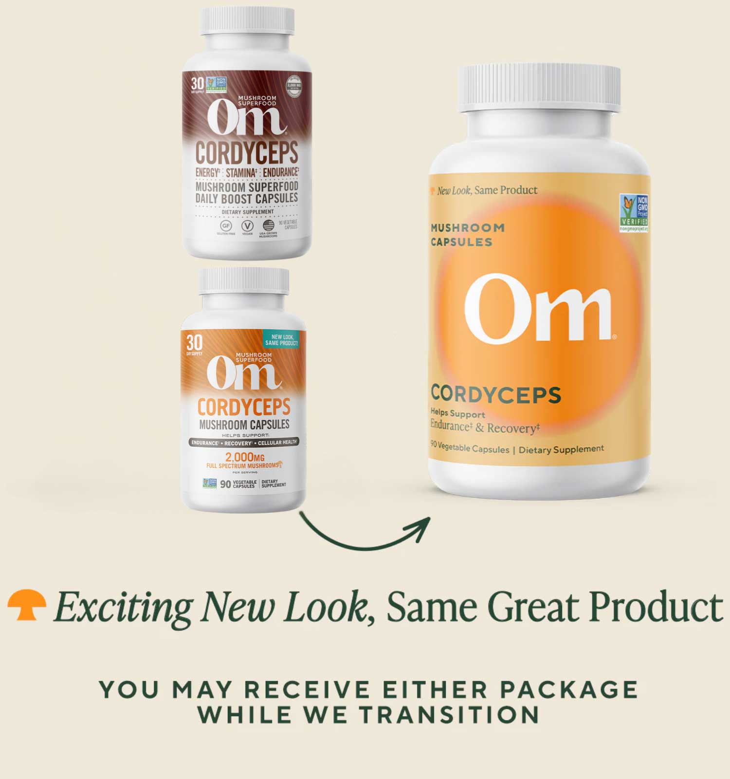 Om Mushroom Superfood Cordyceps New Look