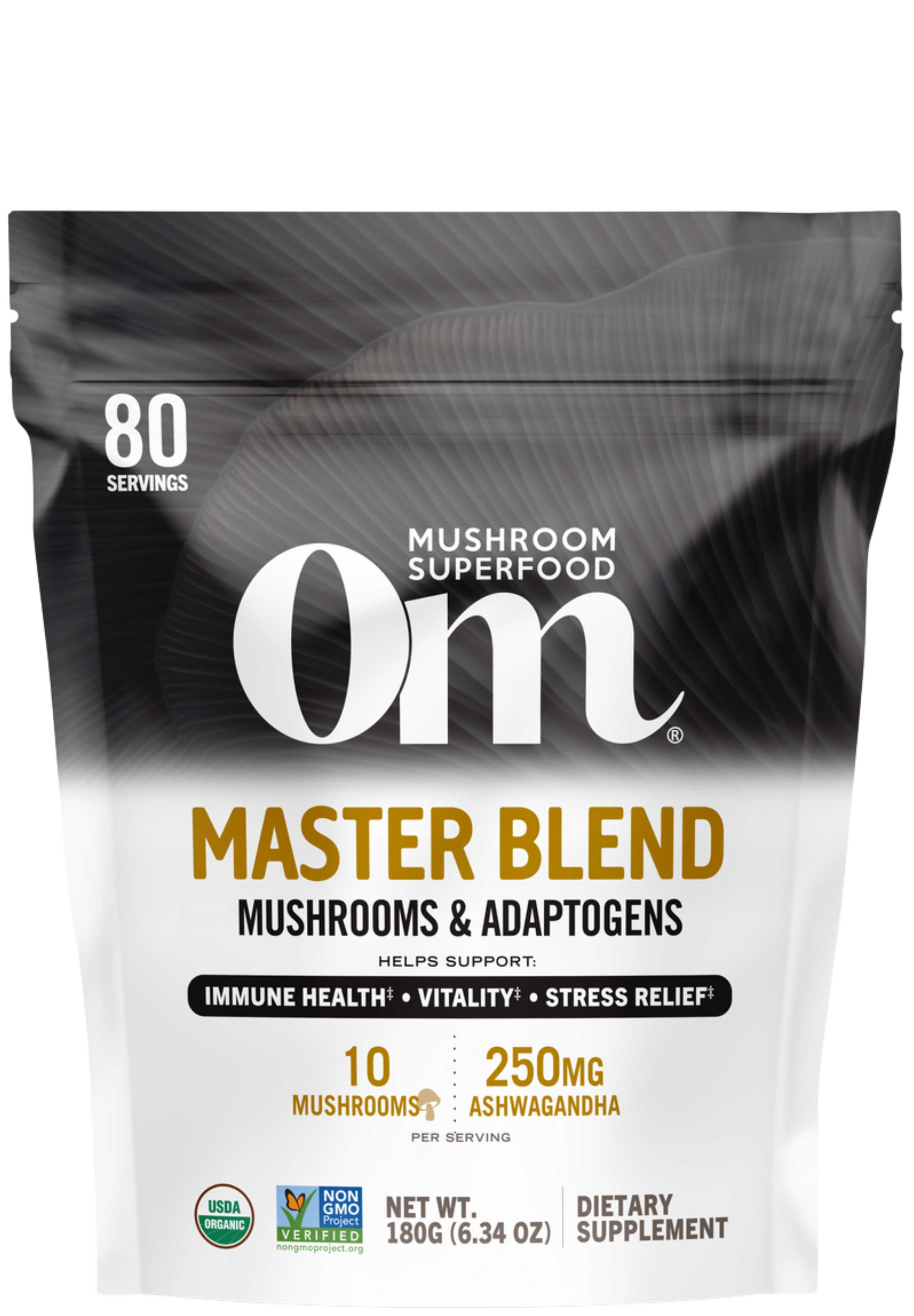 Om Mushroom Superfood Master Blend Powder