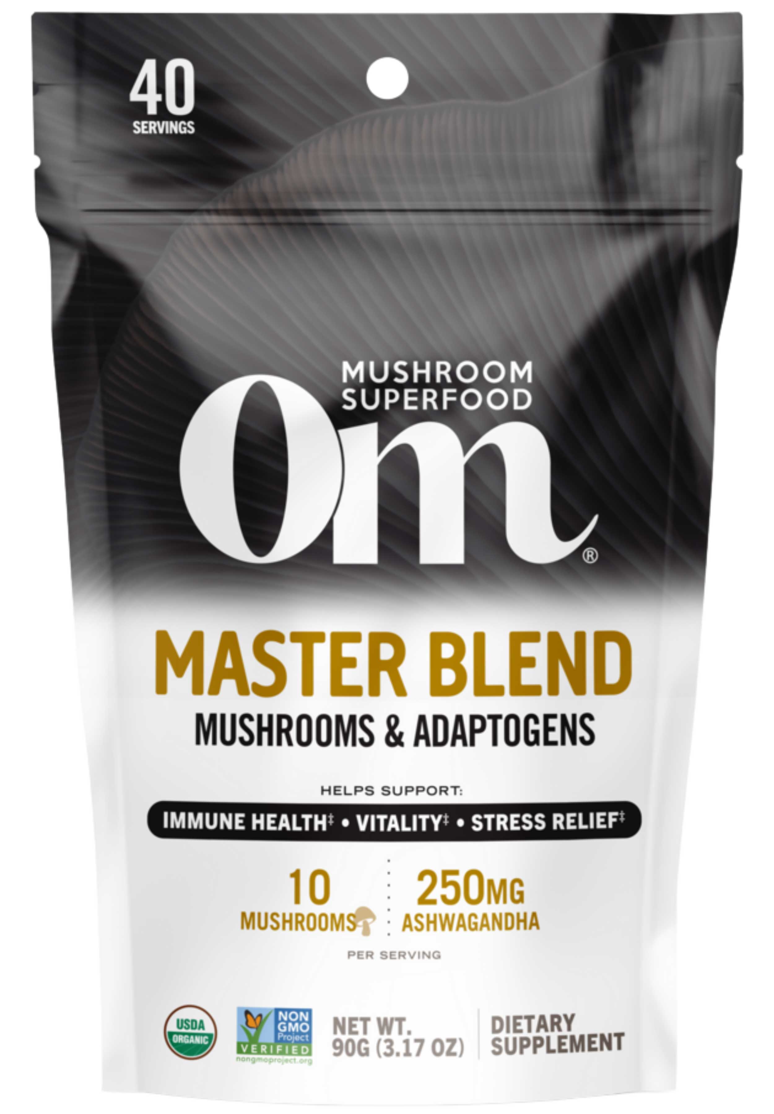 Om Mushroom Superfood Master Blend Powder