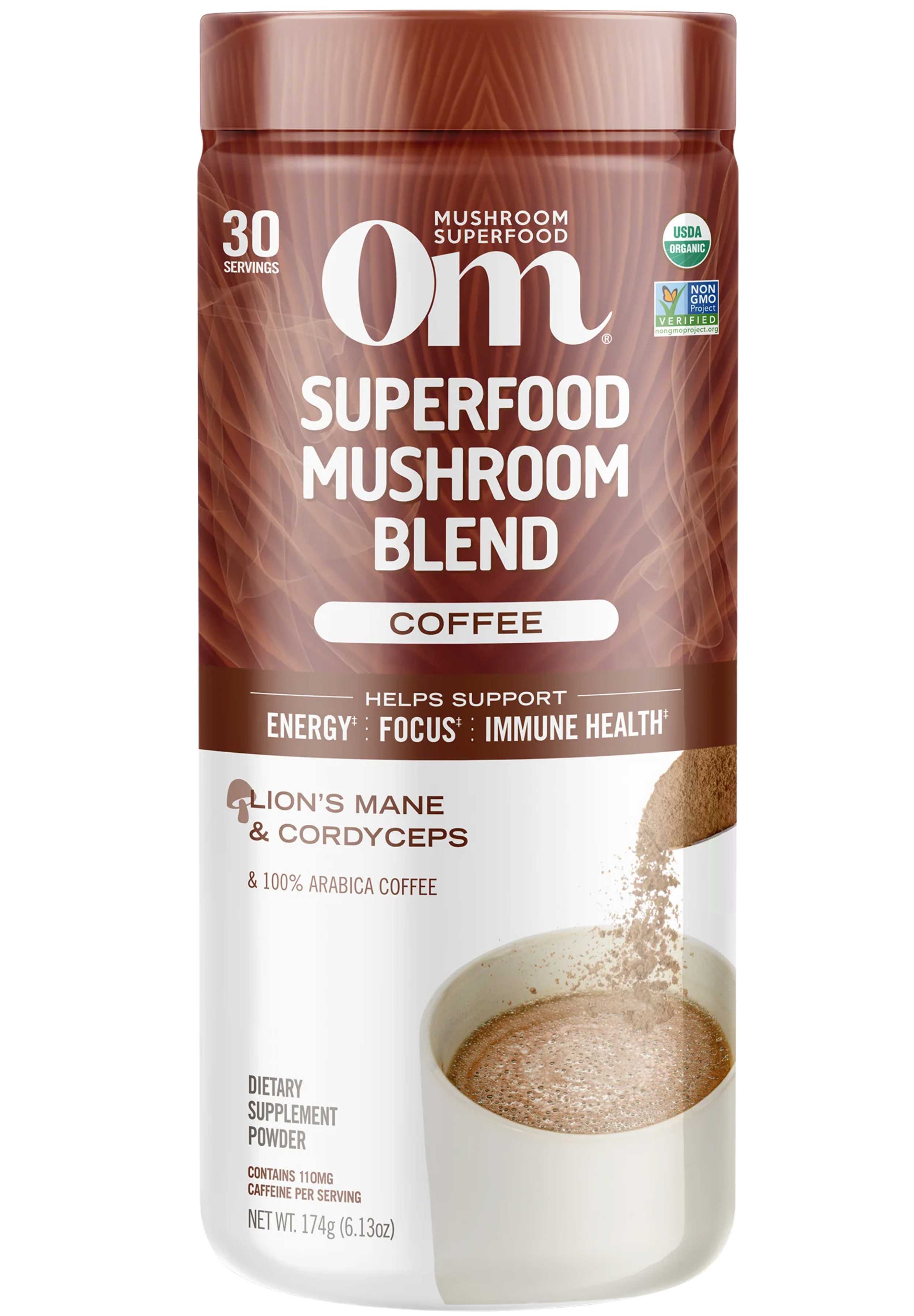 Om Mushroom Superfood Mushroom Coffee Blend