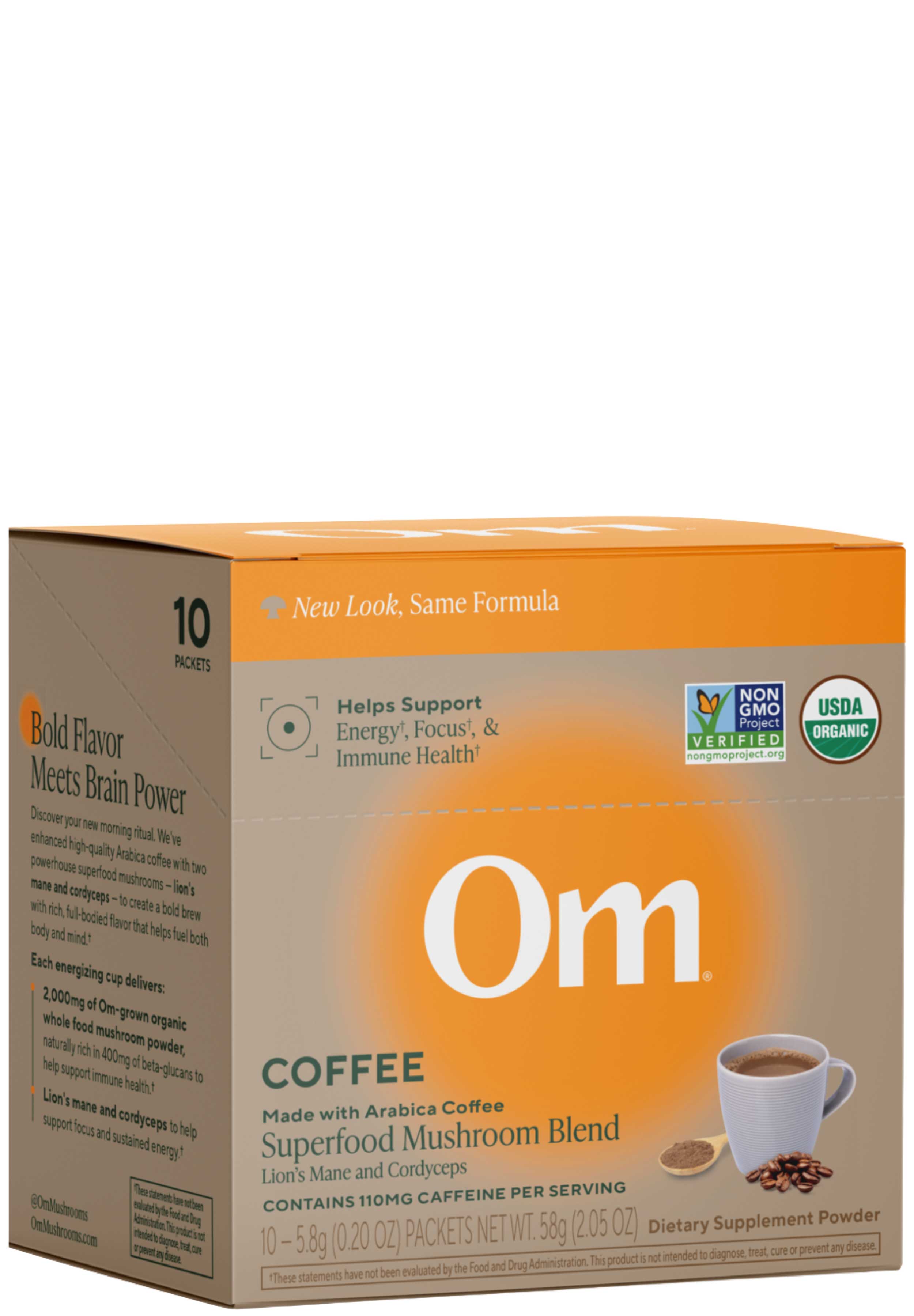 Om Mushroom Superfood Mushroom Coffee Blend