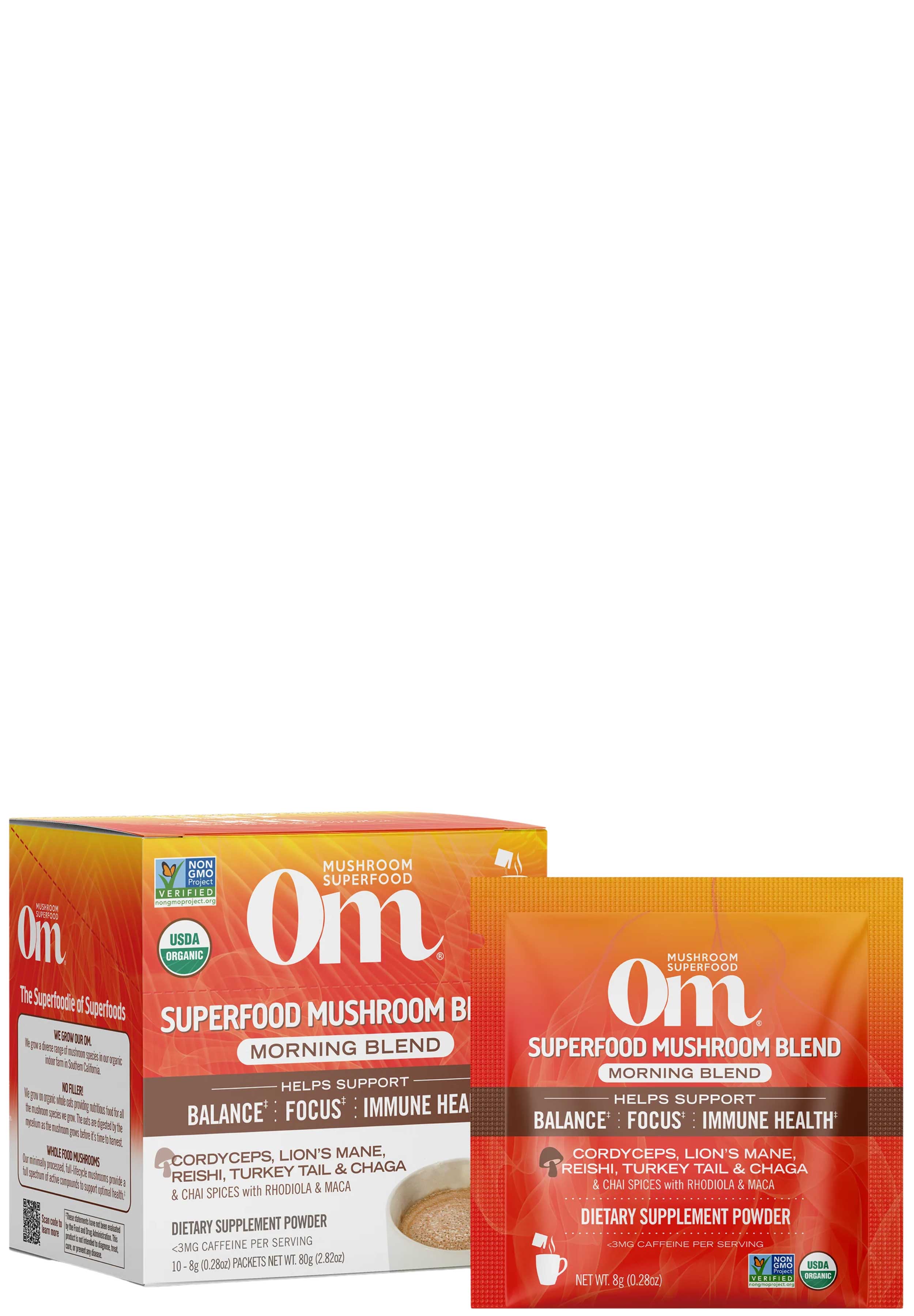Om Mushroom Superfood Mushroom Morning Blend