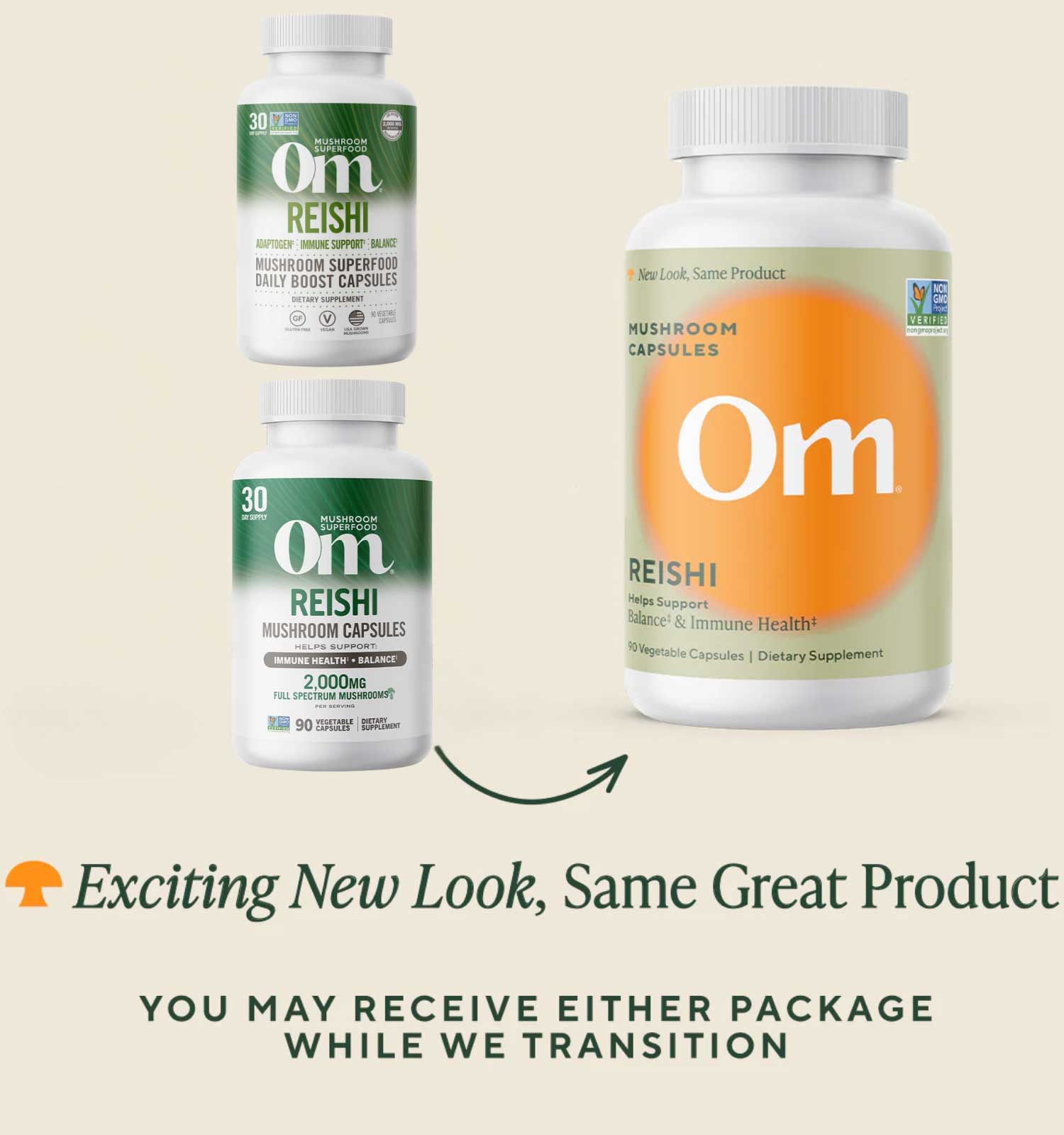 Om Mushroom Superfood Reishi New Look