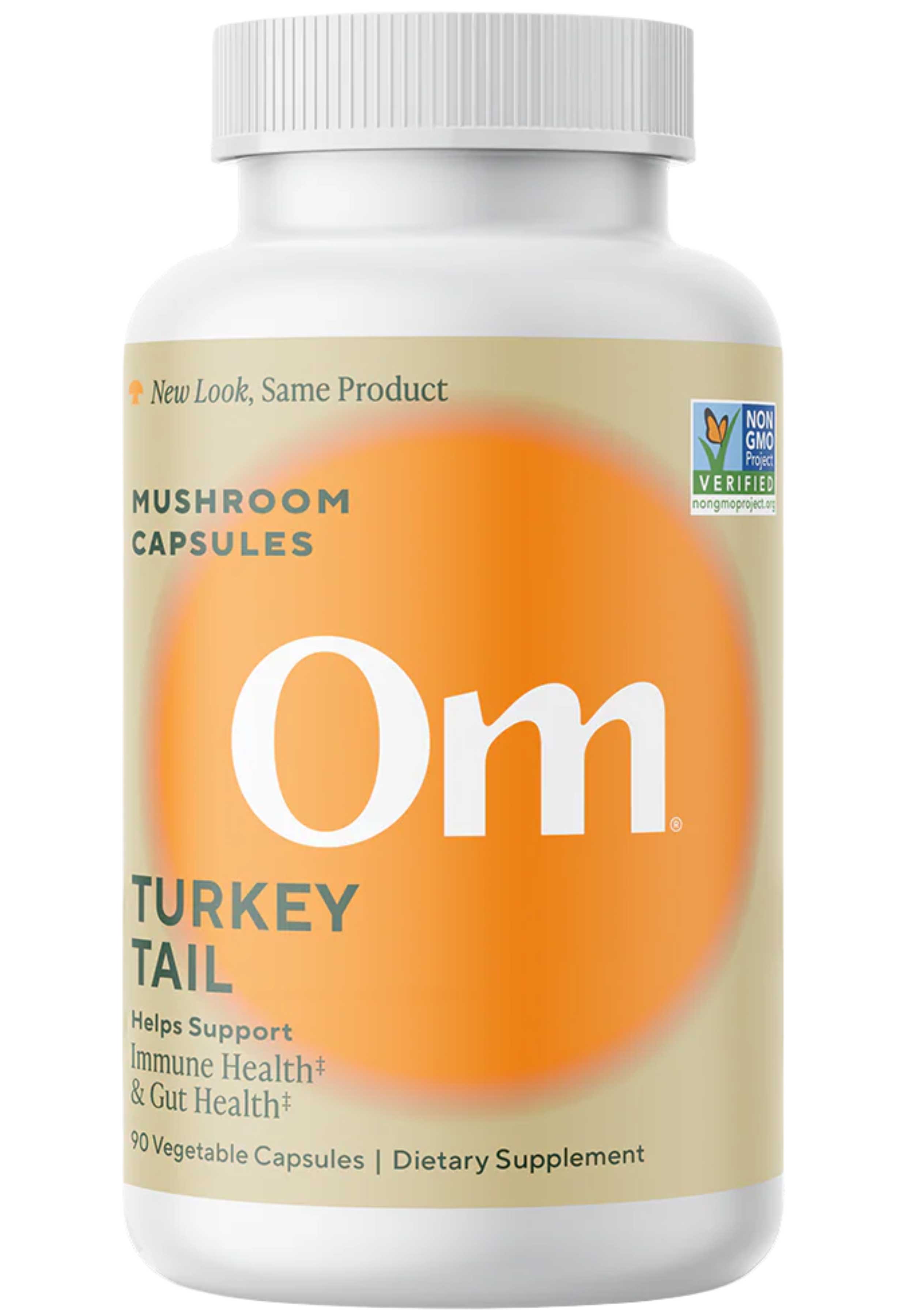 Om Mushroom Superfood Turkey Tail Capsules