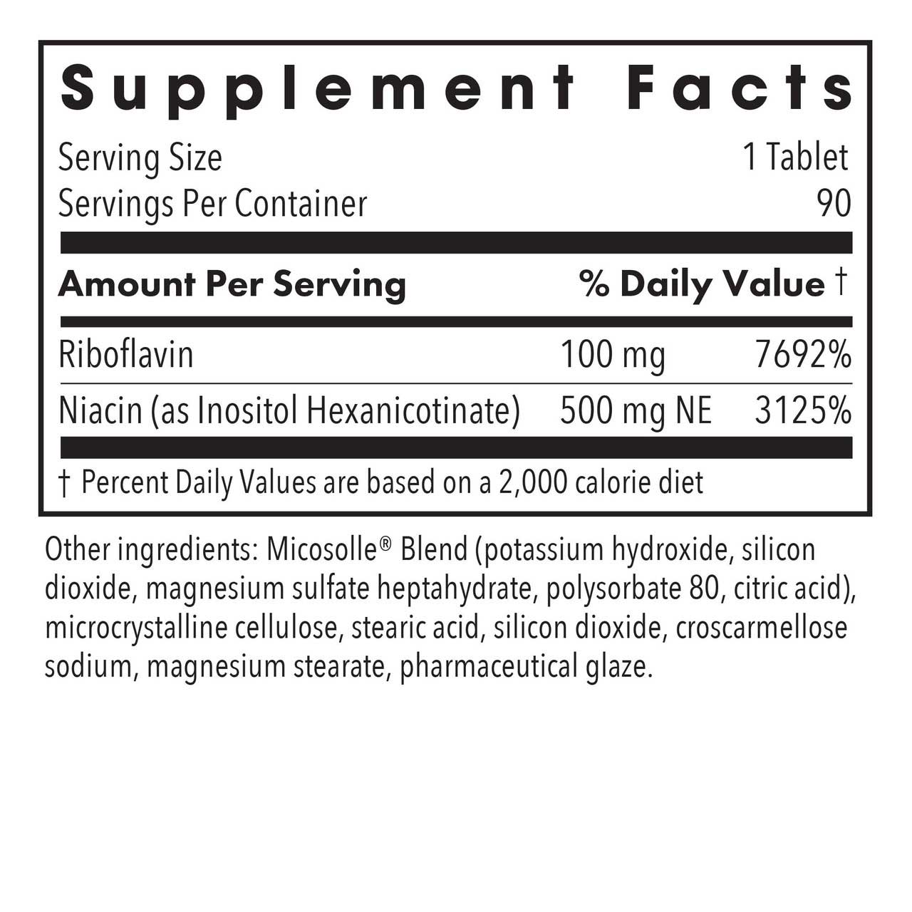 Optimox ATP Cofactors Ingredients