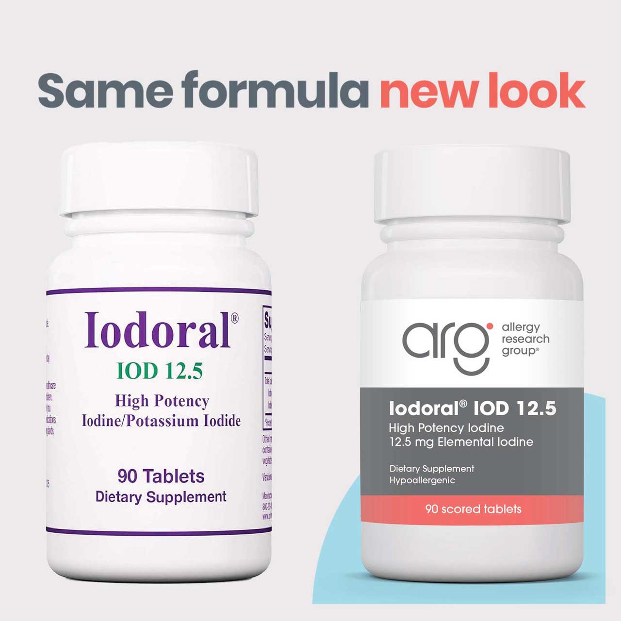 Optimox by Allergy Research Group Iodoral IOD 12.5 mg New Look