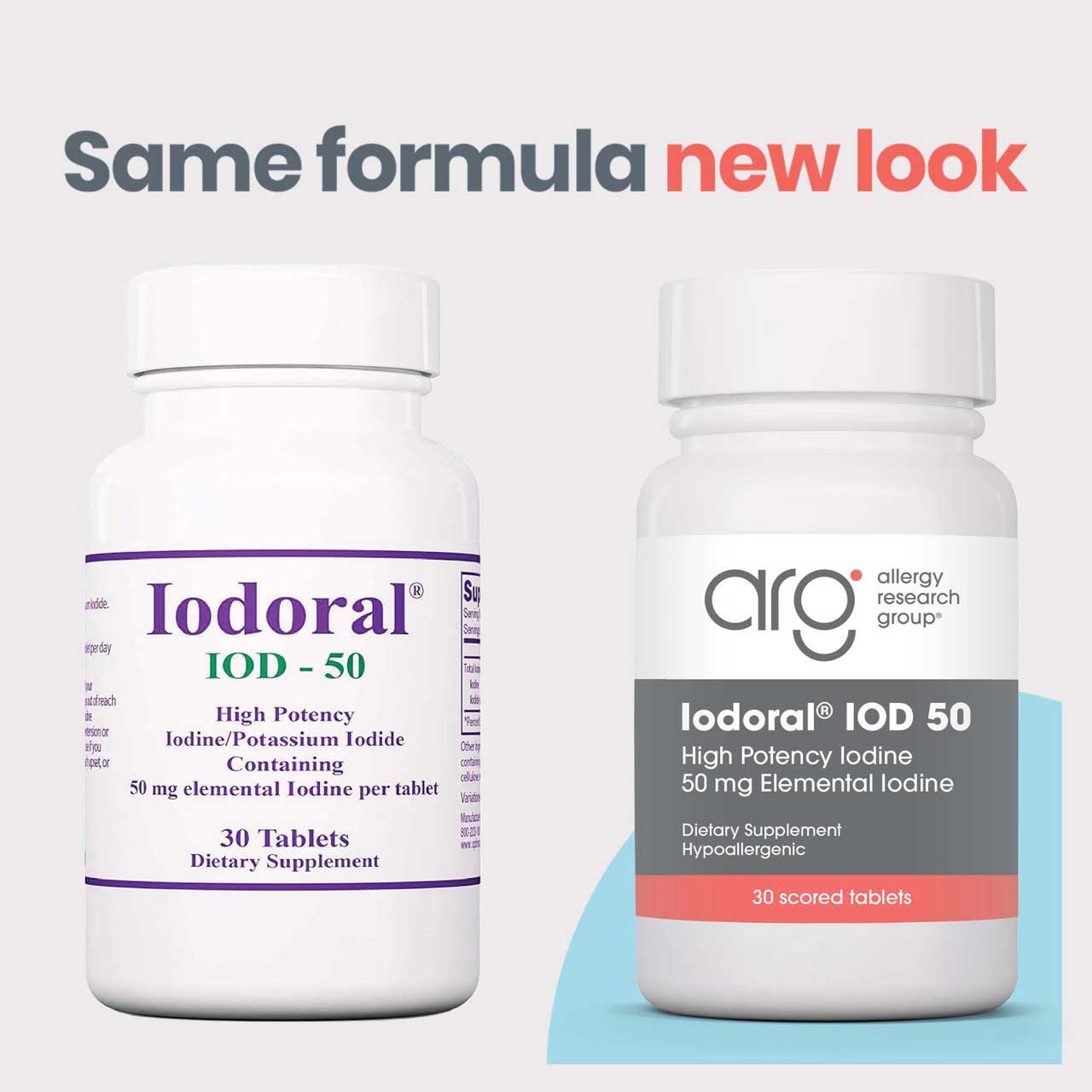 Optimox Iodoral IOD 50 New Look