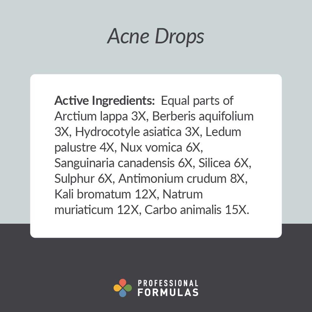 Professional Formulas Acne Drops Ingredients