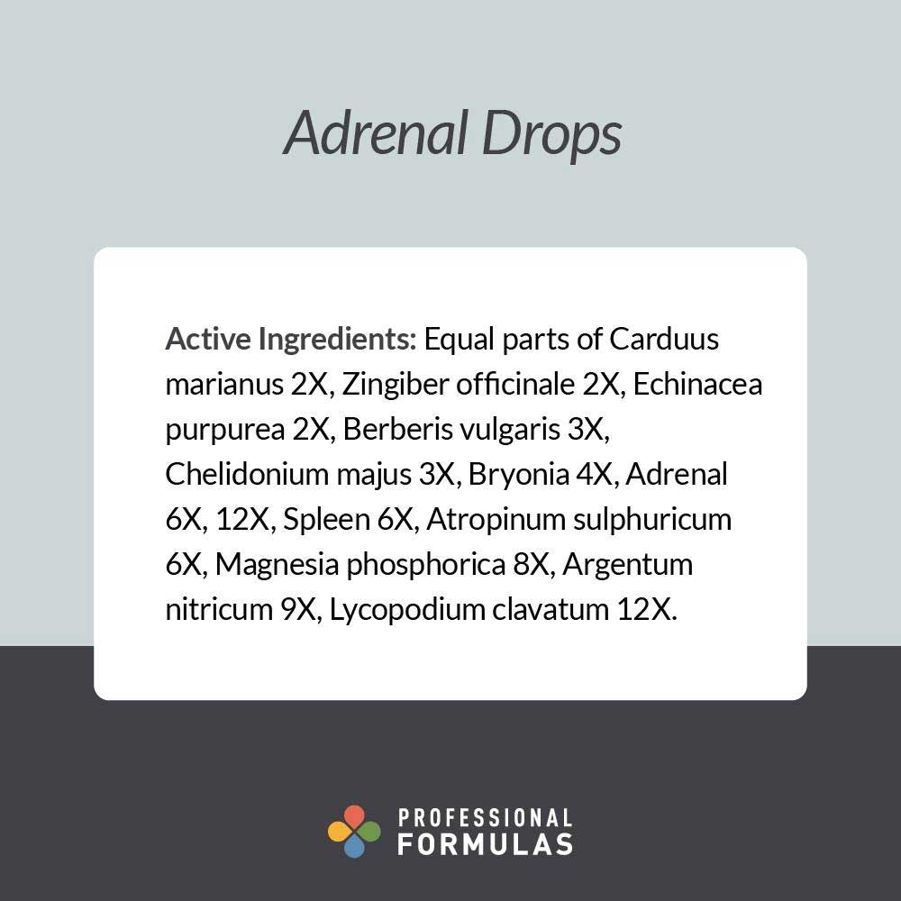 Professional Formulas Adrenal Drops Ingredients