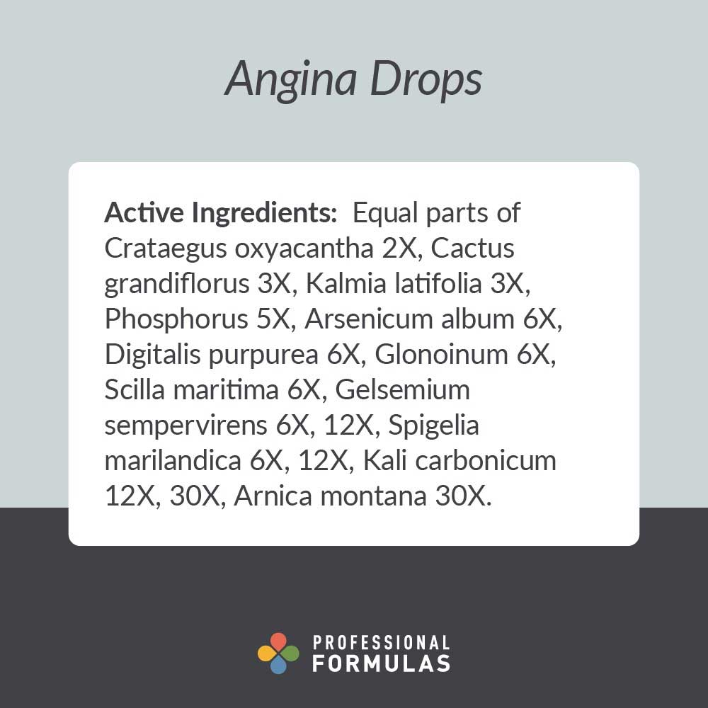 Professional Formulas Angina Drops Ingredients