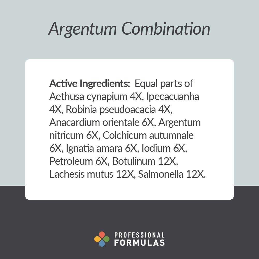 Professional Formulas Argentum Combination Ingredients