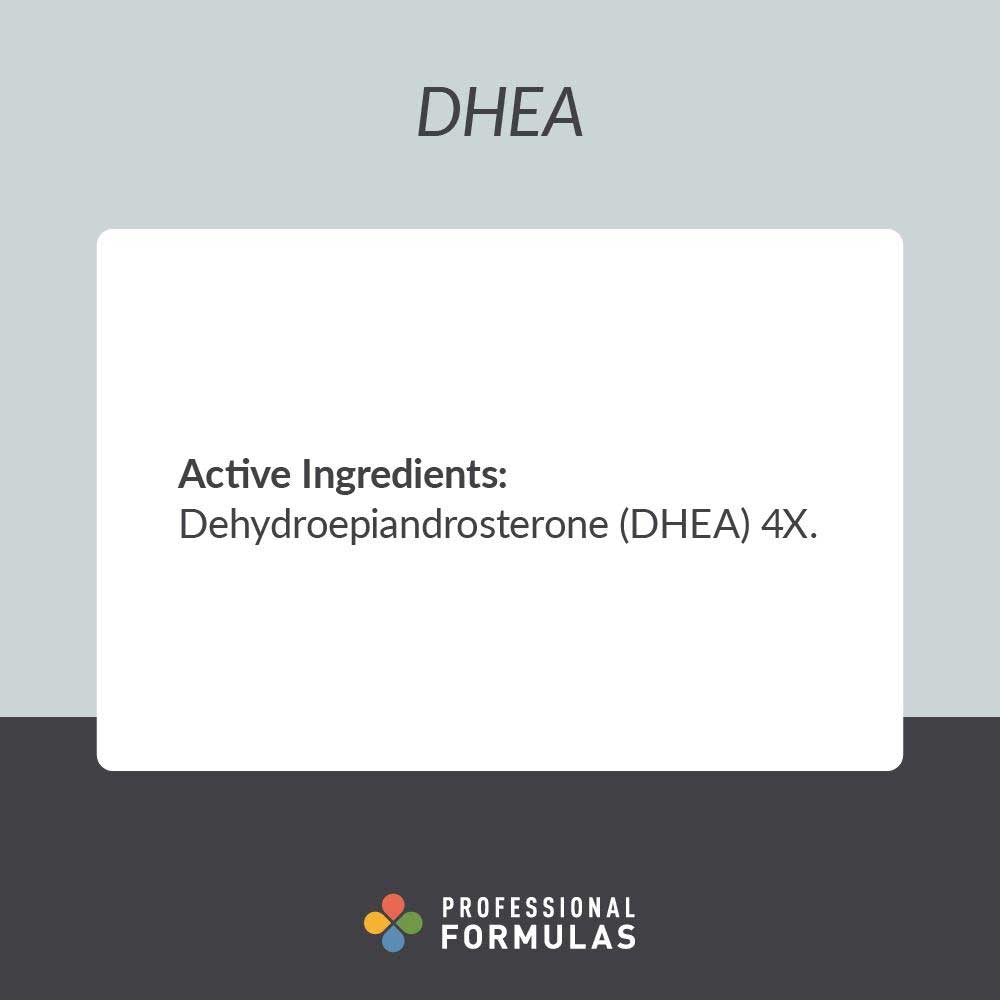 Professional Formulas DHEA Ingredients