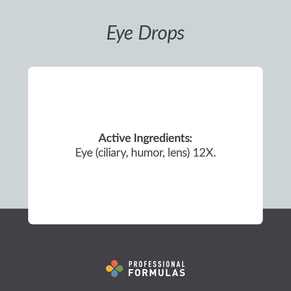 Professional Formulas Eye Drops Ingredients