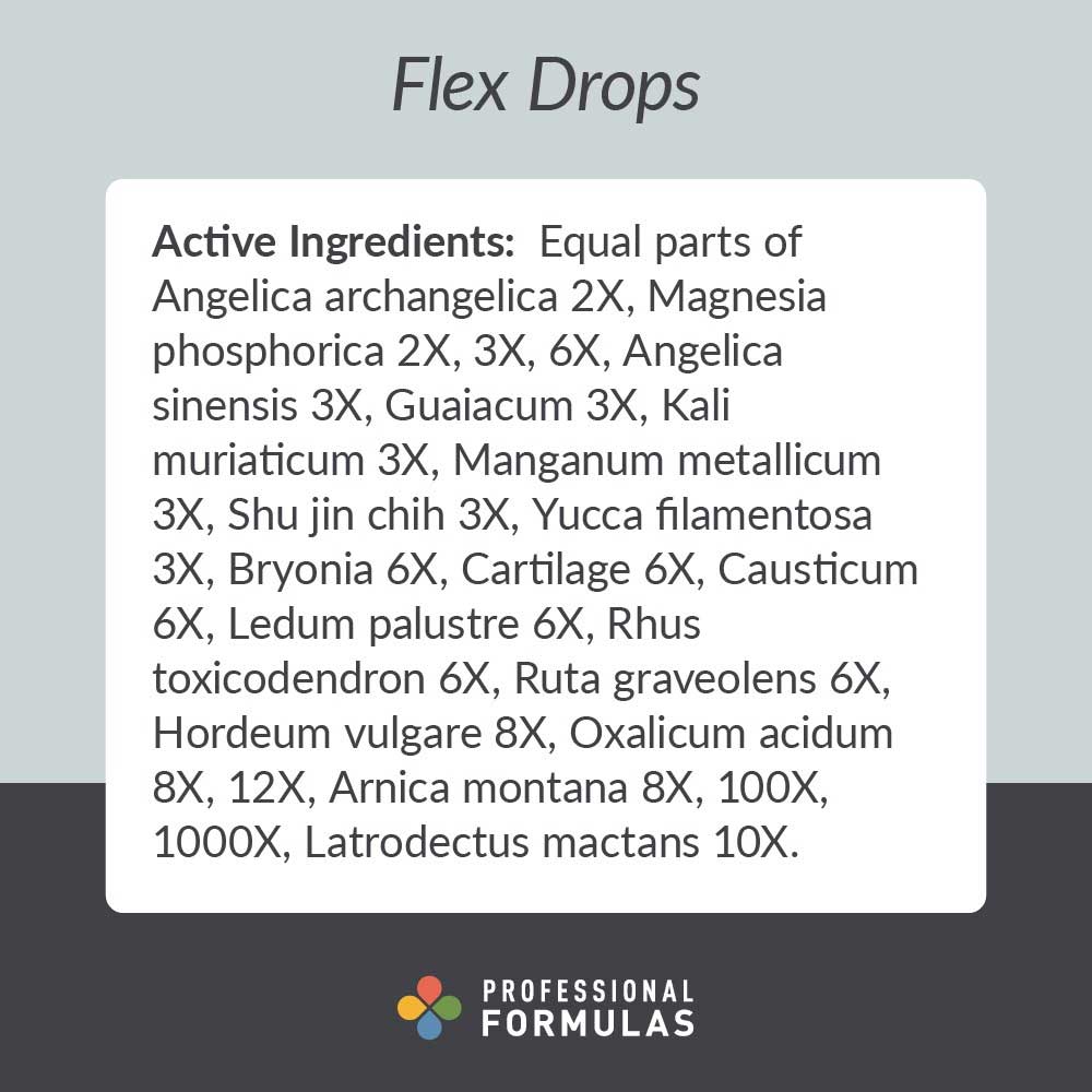 Professional Formulas Flex Drops Ingredients