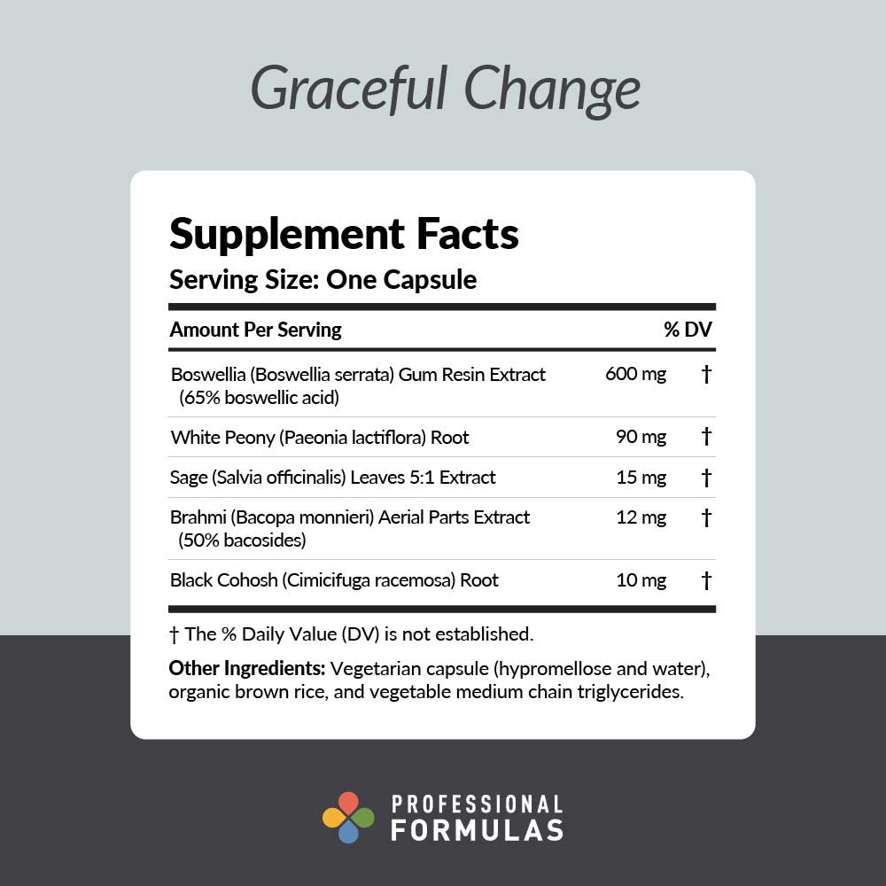Professional Formulas Graceful Change Ingredients