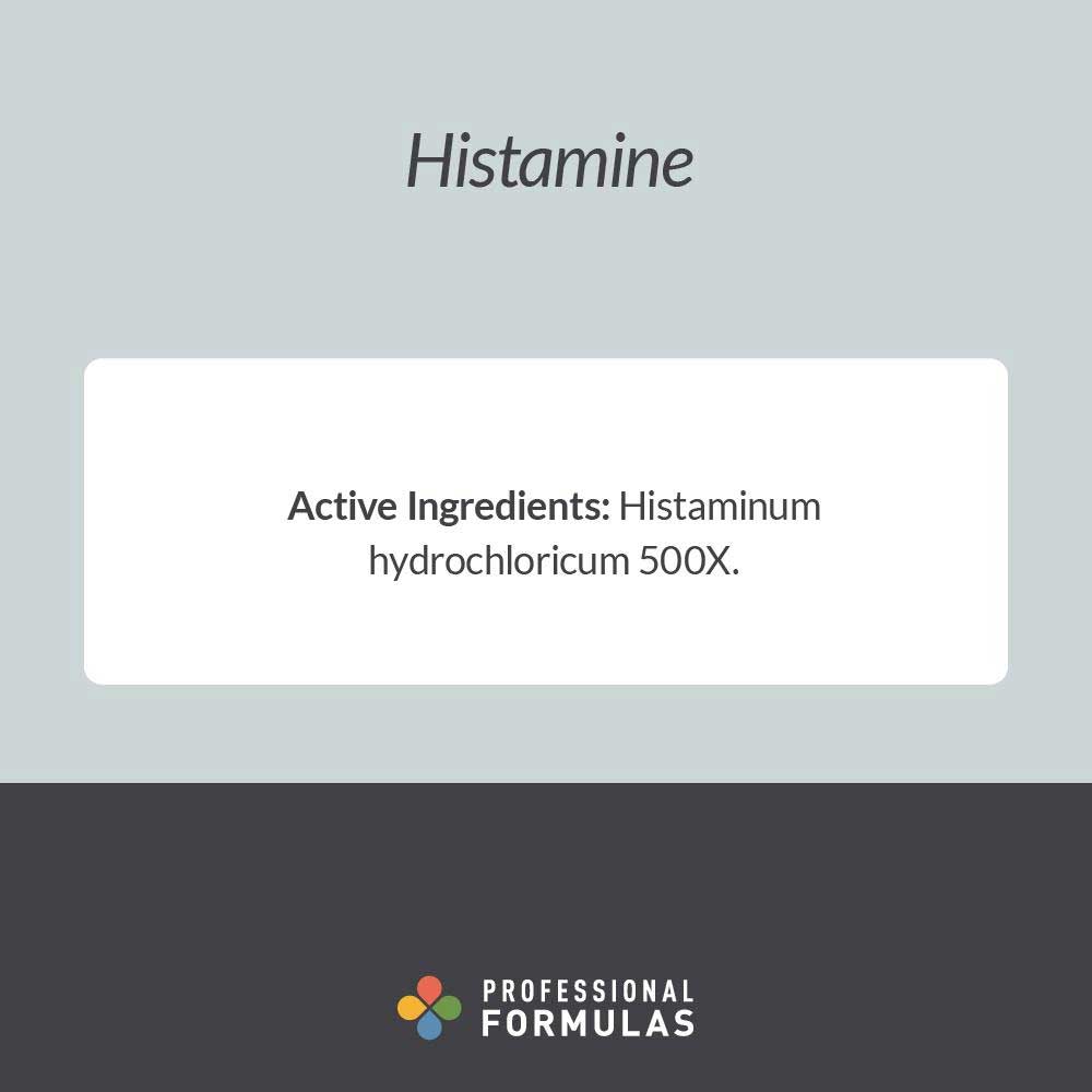Professional Formulas Histamine Ingredients