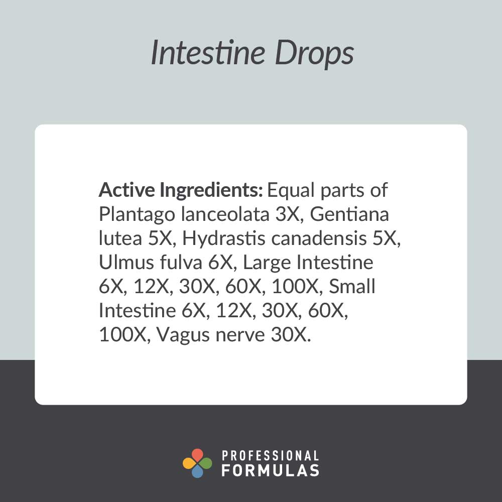 Professional Formulas Intestine Drops Ingredients