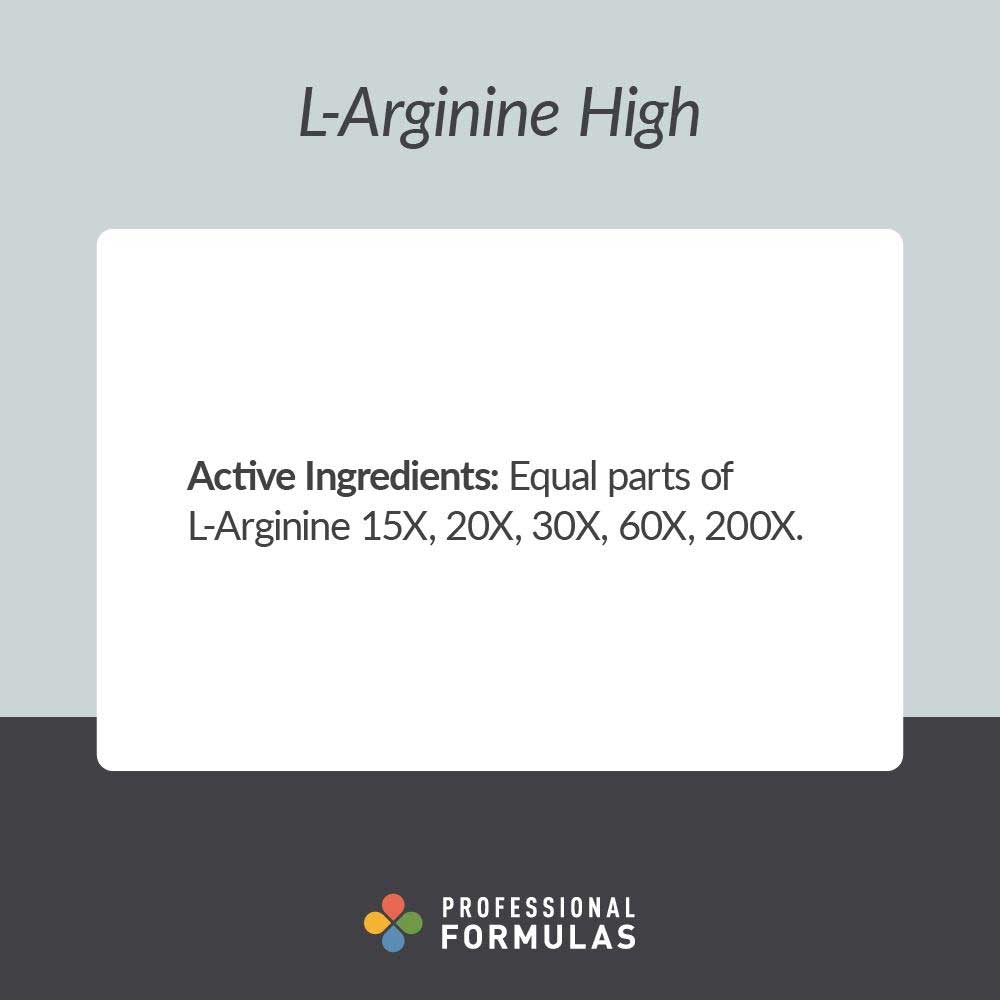 Professional Formulas L-Arginine High Ingredients