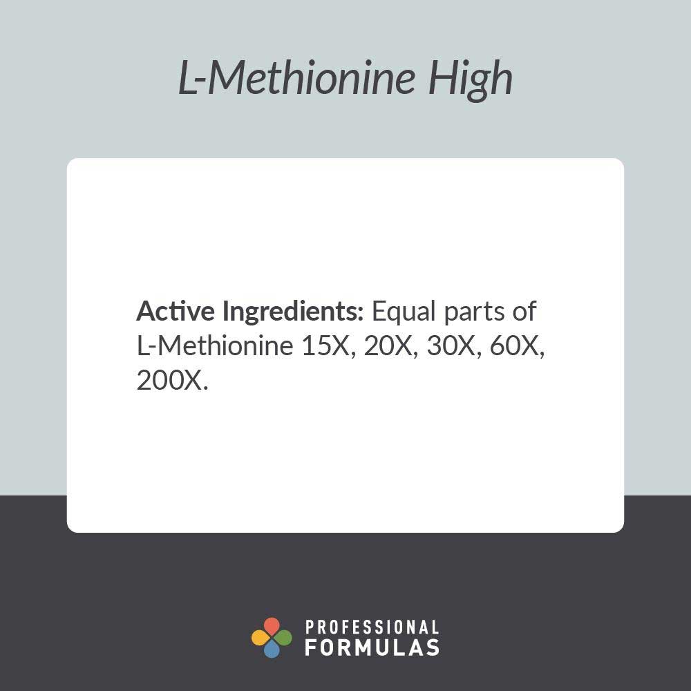 Professional Formulas L-Methionine High Ingredients