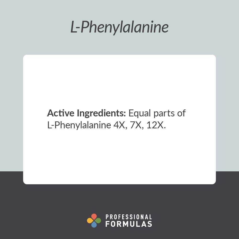 Professional Formulas L-Phenylalanine Ingredients