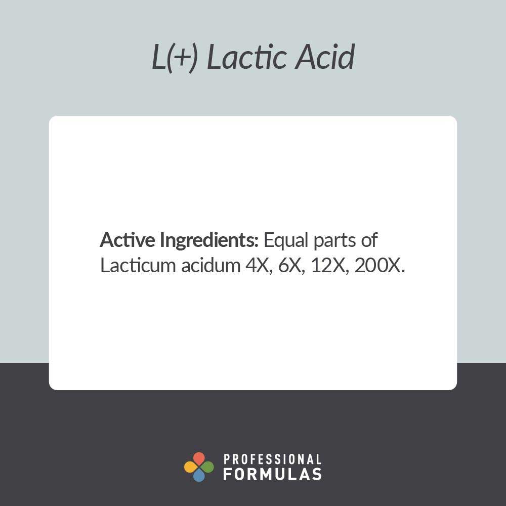 Professional Formulas L(+) Lactic Acid Ingredients