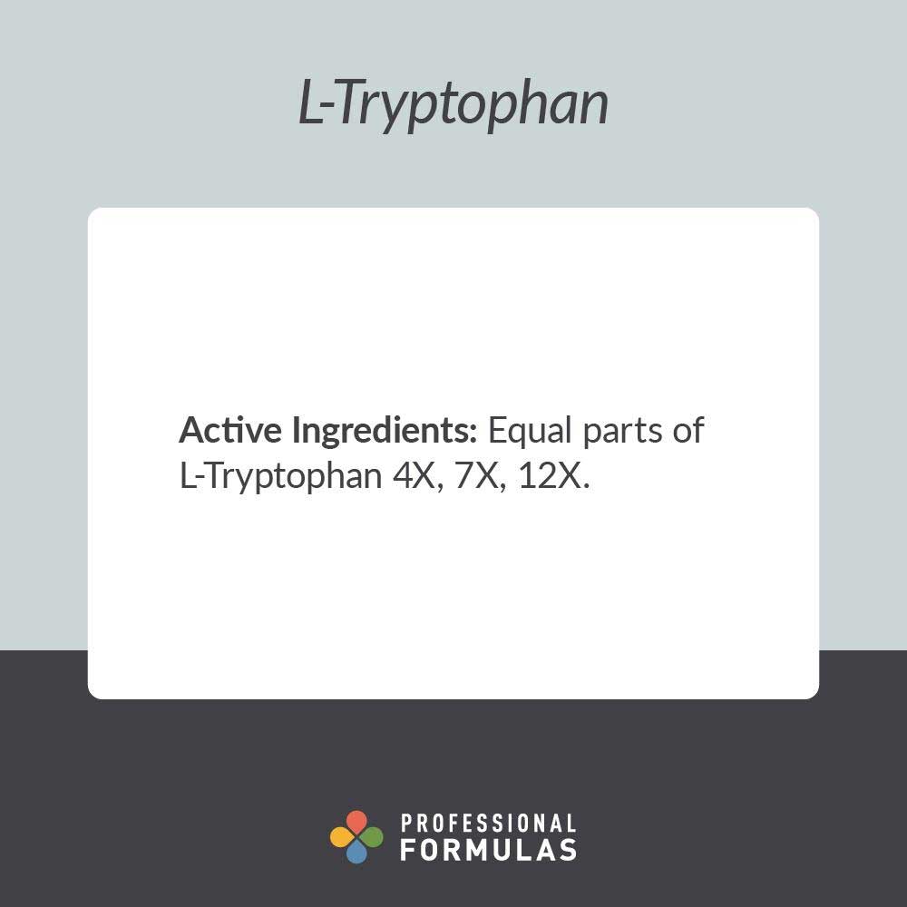 Professional Formulas L-Tryptophan Ingredients