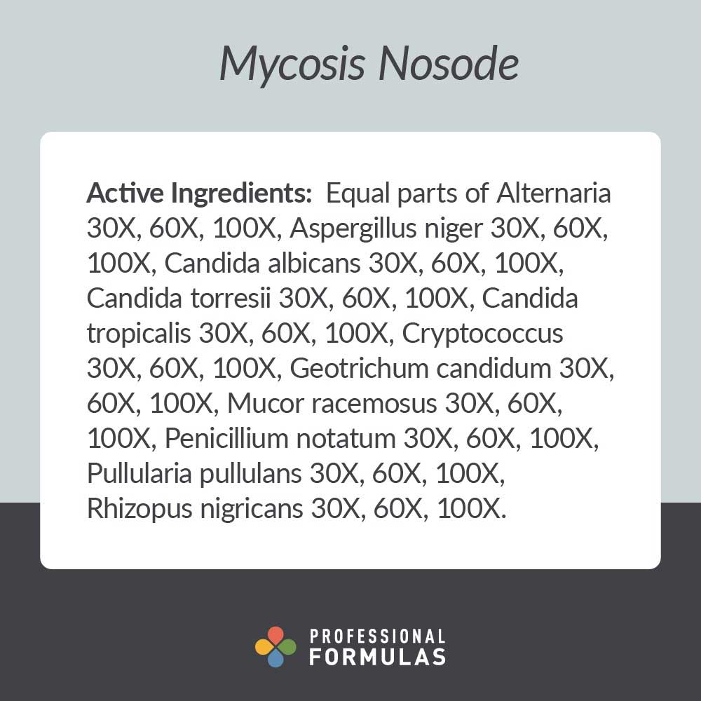 Professional Formulas Mycosis Nosode Ingredients