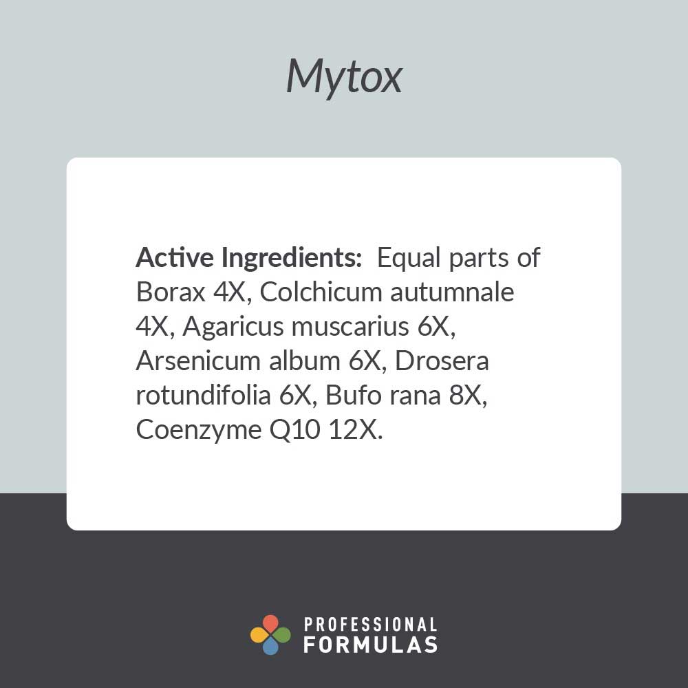 Professional Formulas Mytox Ingredients