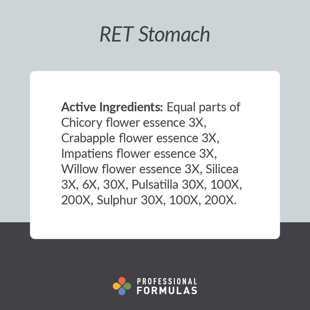 Professional Formulas RET Stomach Ingredients