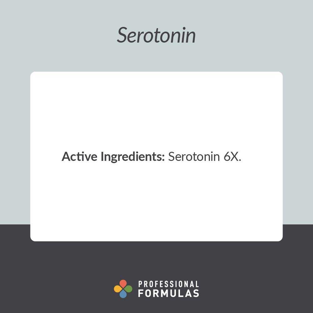 Professional Formulas Serotonin 6x Ingredients