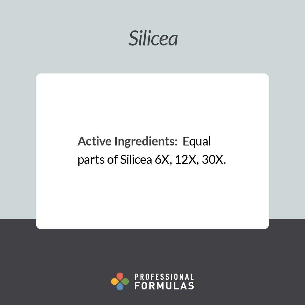 Professional Formulas Silicea Ingredients