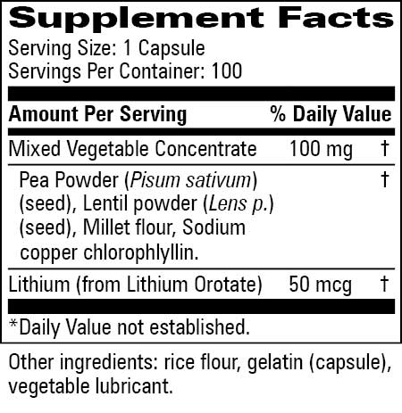 Progressive Laboratories Lithinase Ingredients