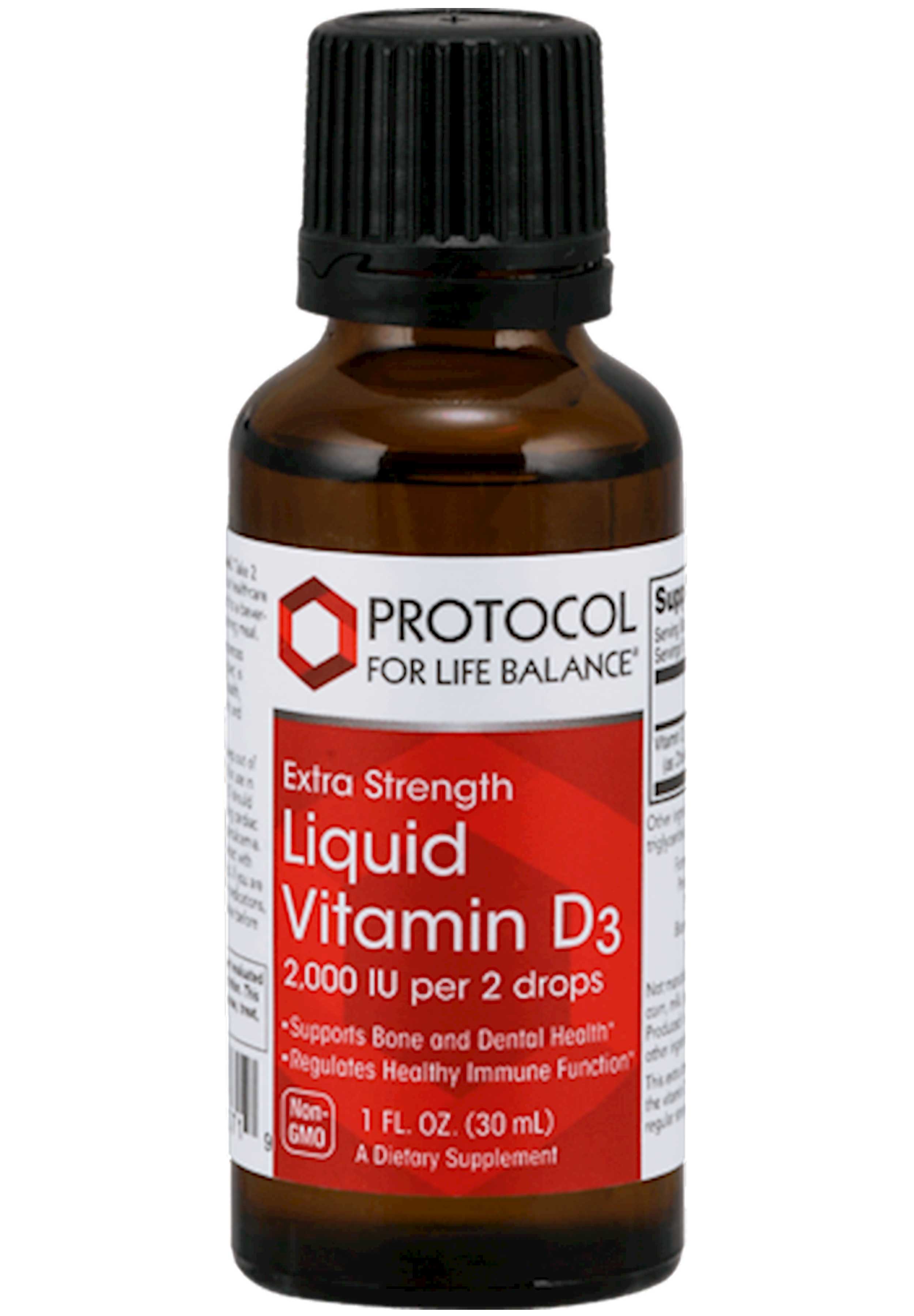 Protocol For Life Balance Liquid Vitamin D3 2,000 IU