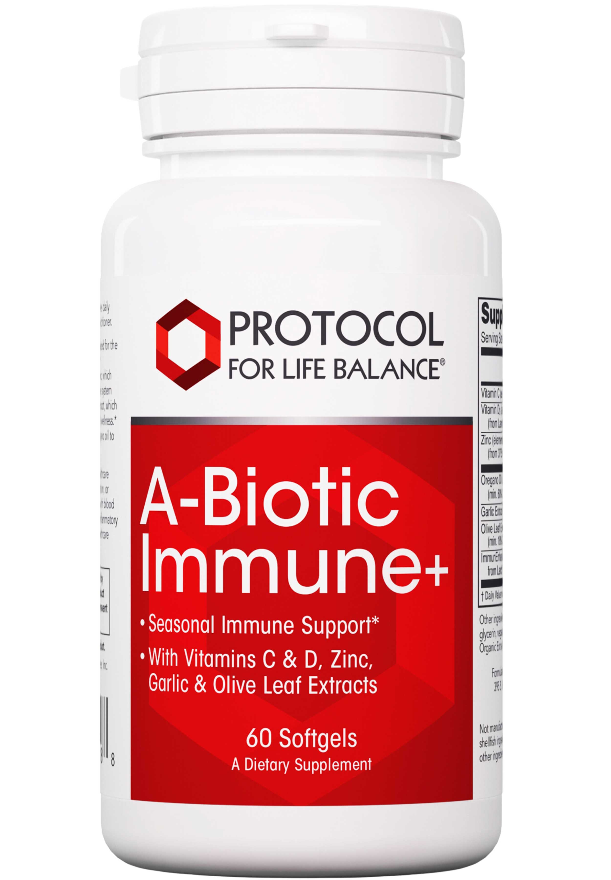Protocol for Life Balance A-Biotic Immune+