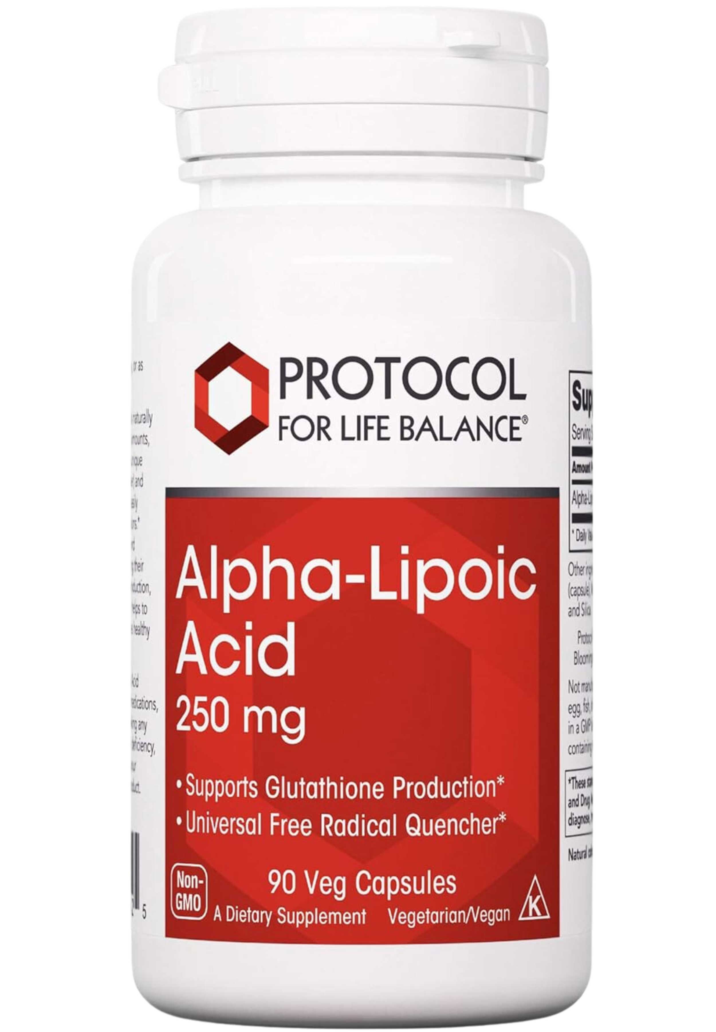 Protocol for Life Balance Alpha Lipoic Acid