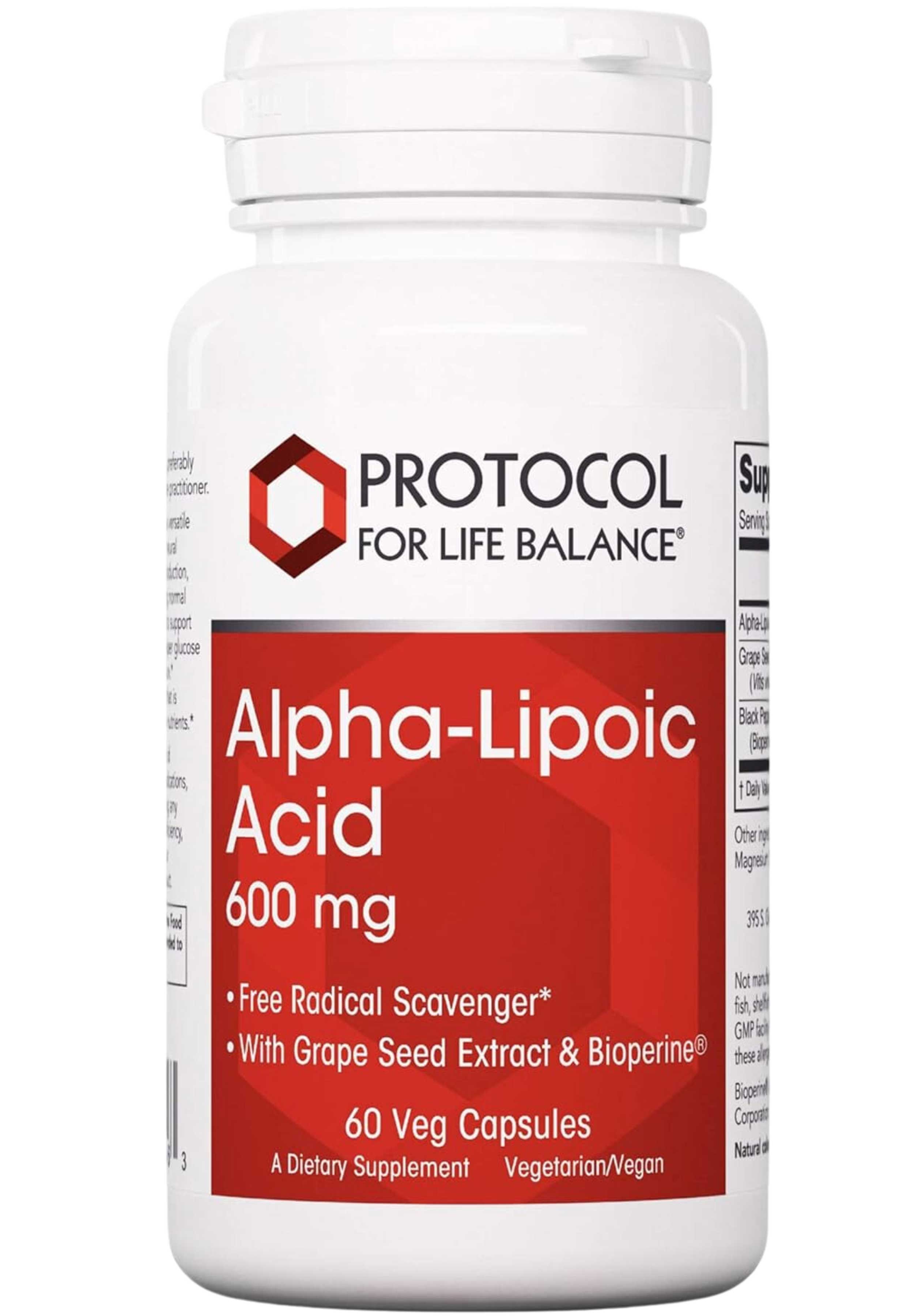 Protocol for Life Balance Alpha Lipoic Acid