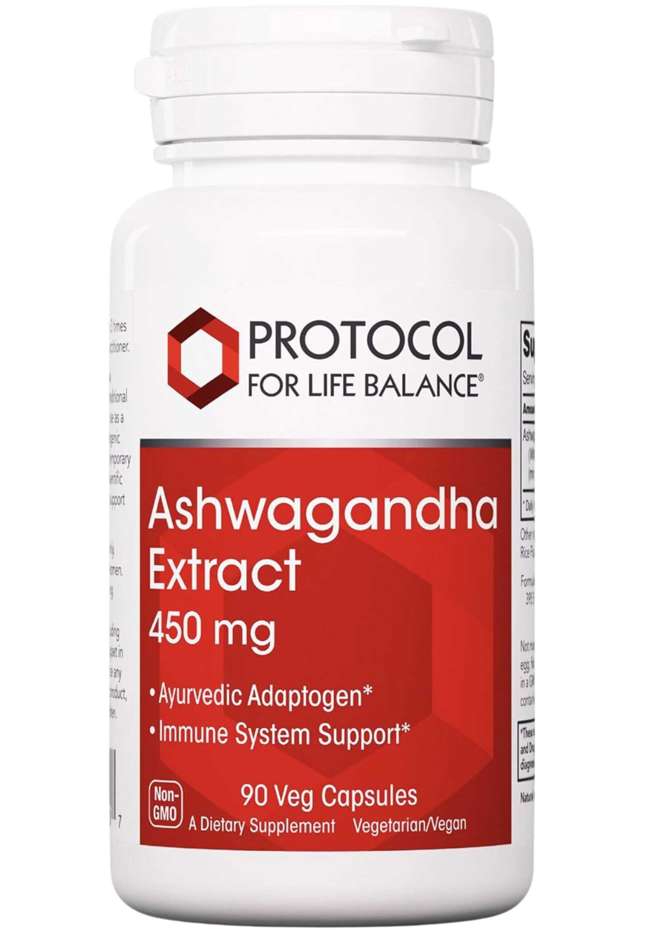 Protocol for Life Balance Ashwagandha Extract 450 mg