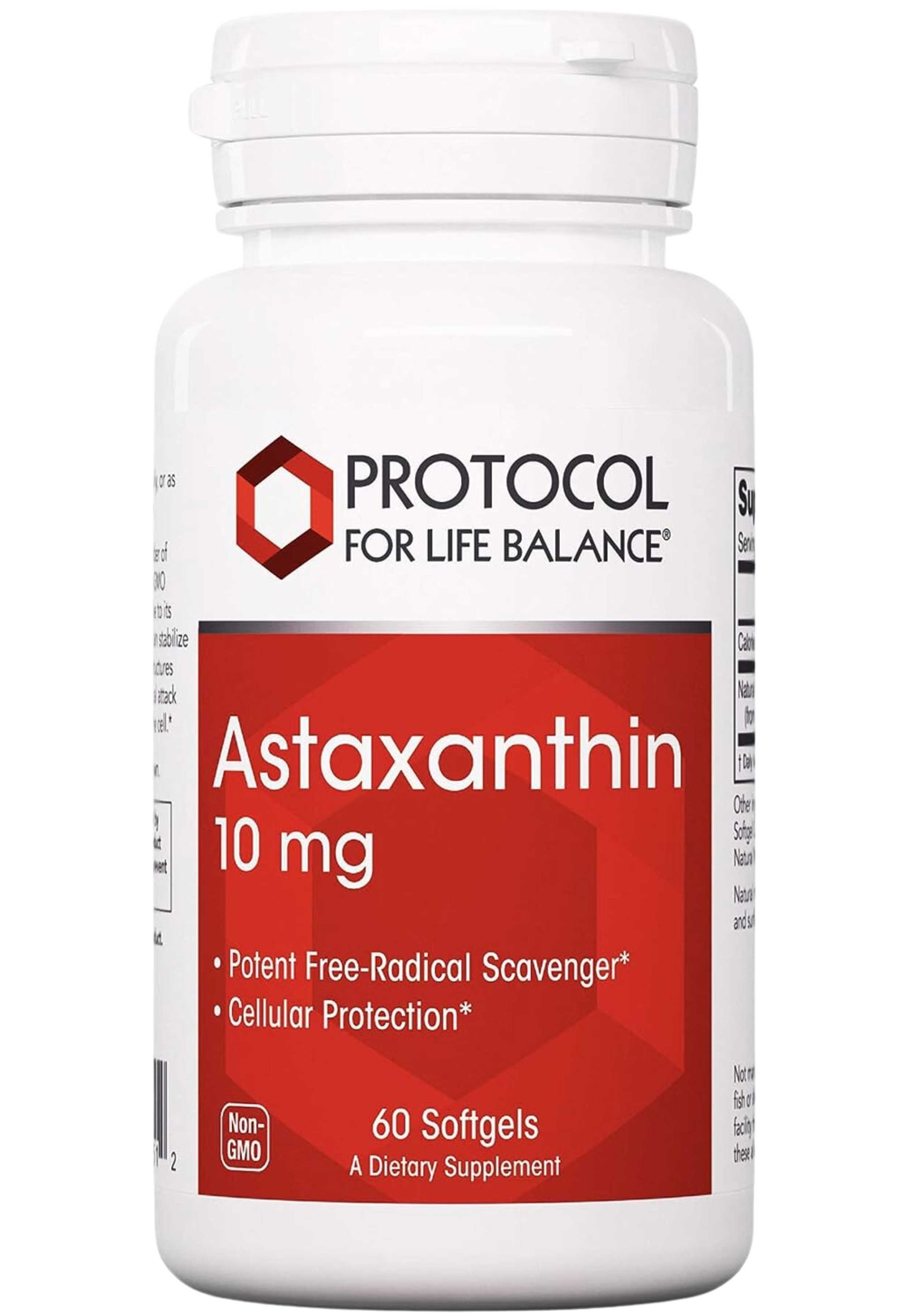Protocol for Life Balance Astaxanthin 10 mg