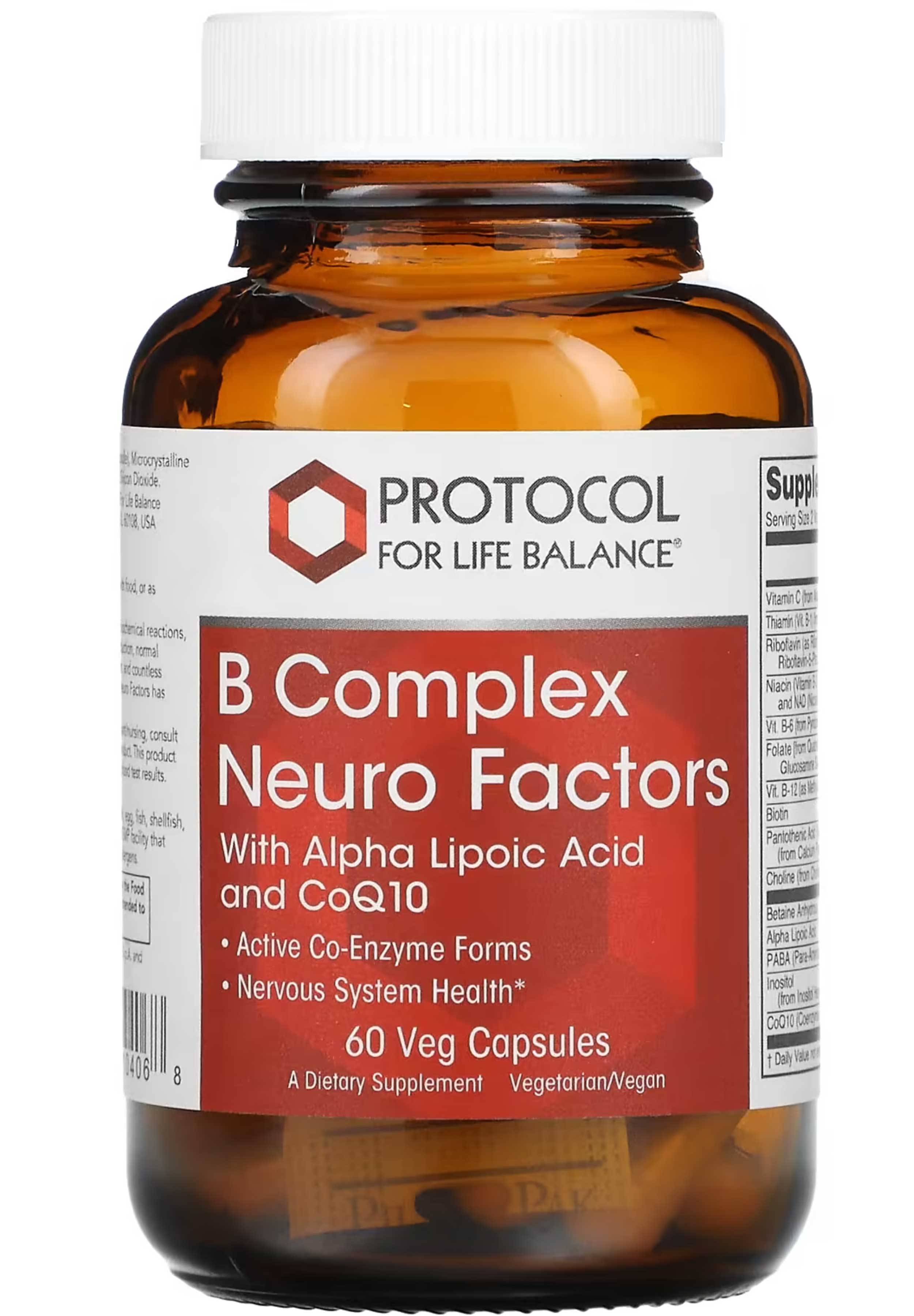 Protocol for Life Balance B Complex Neuro Factors