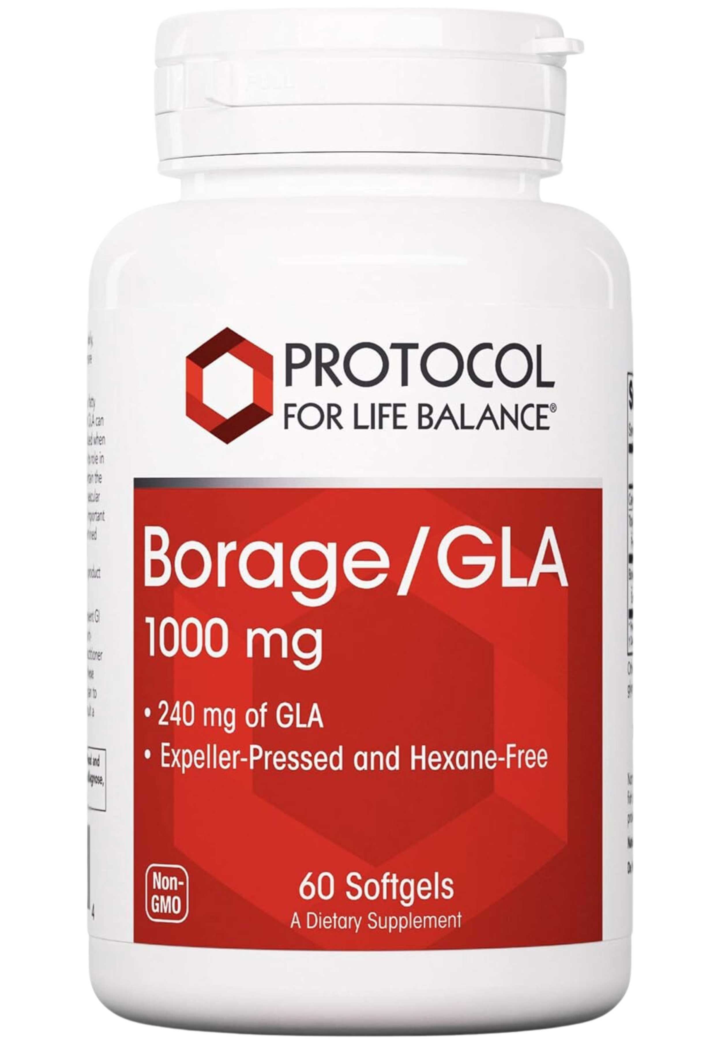 Protocol for Life Balance Borage/GLA 1000 mg
