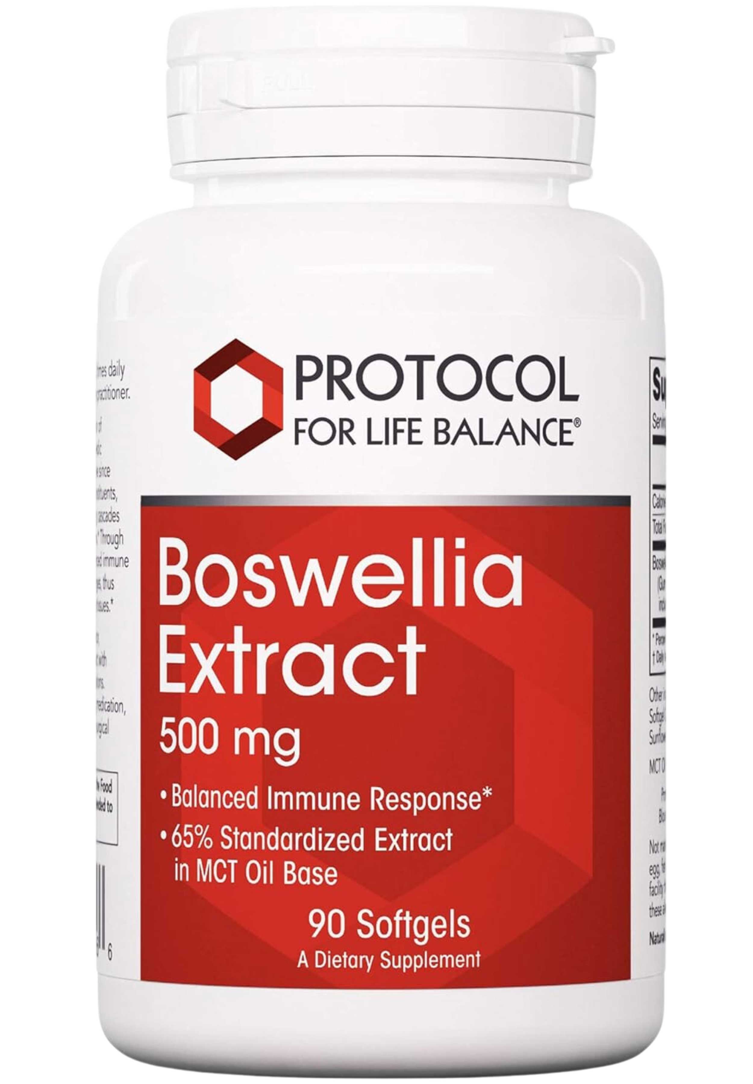 Protocol for Life Balance Boswellia Extract 500 mg